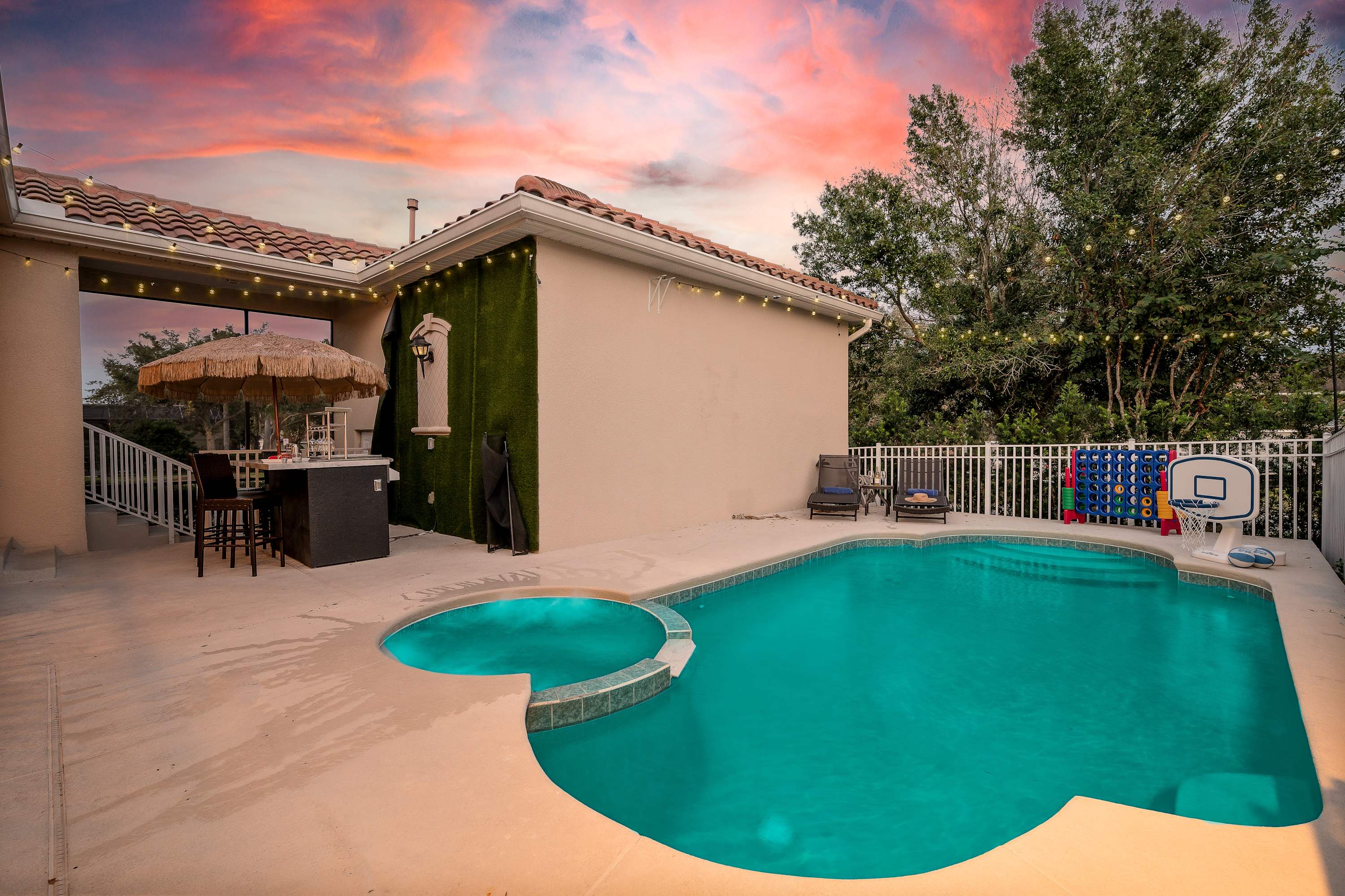 Private Heated Pool w SPA, on Reunion Golf Course