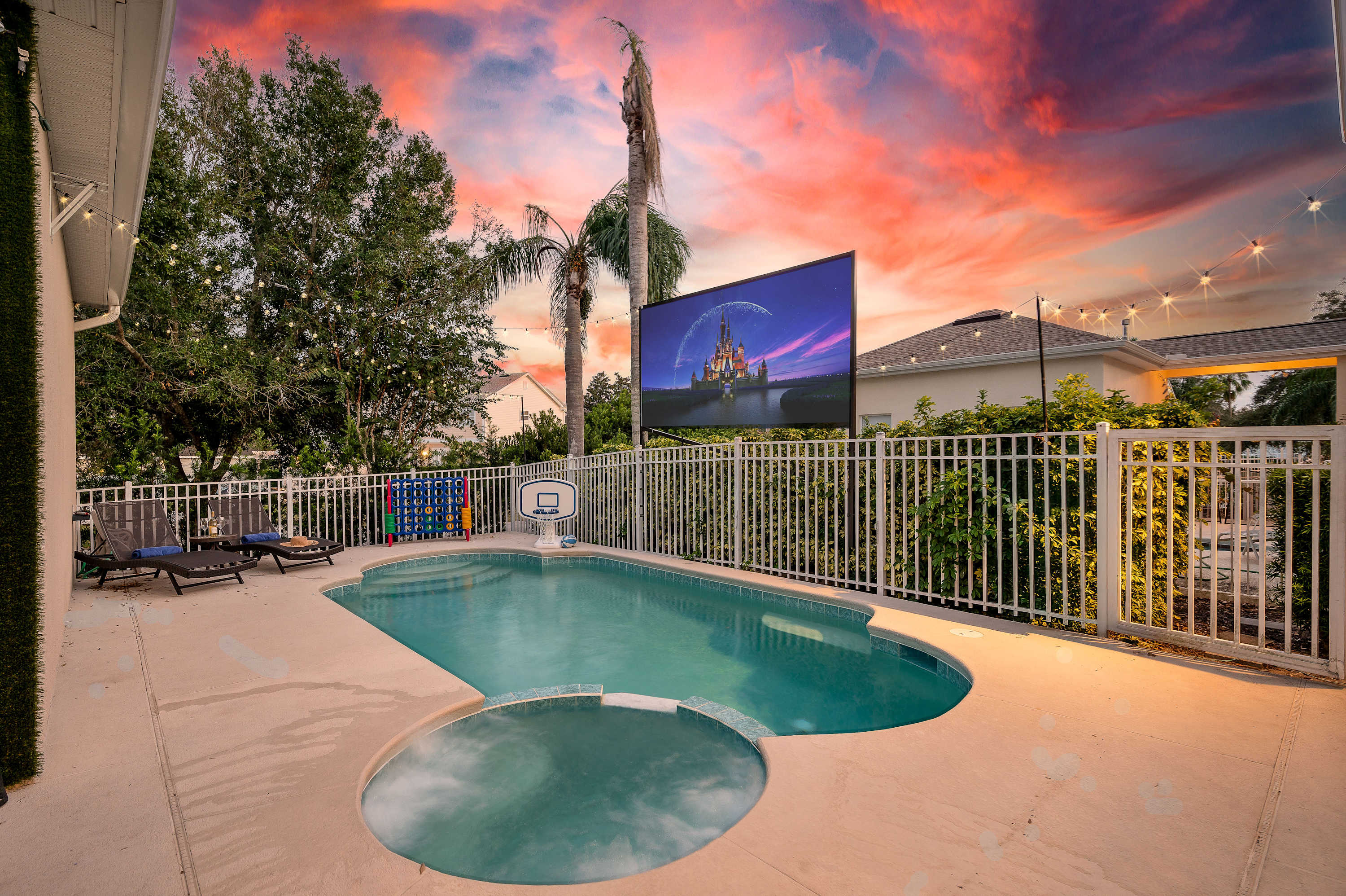 Private Heated Pool w SPA, on Reunion Golf Course