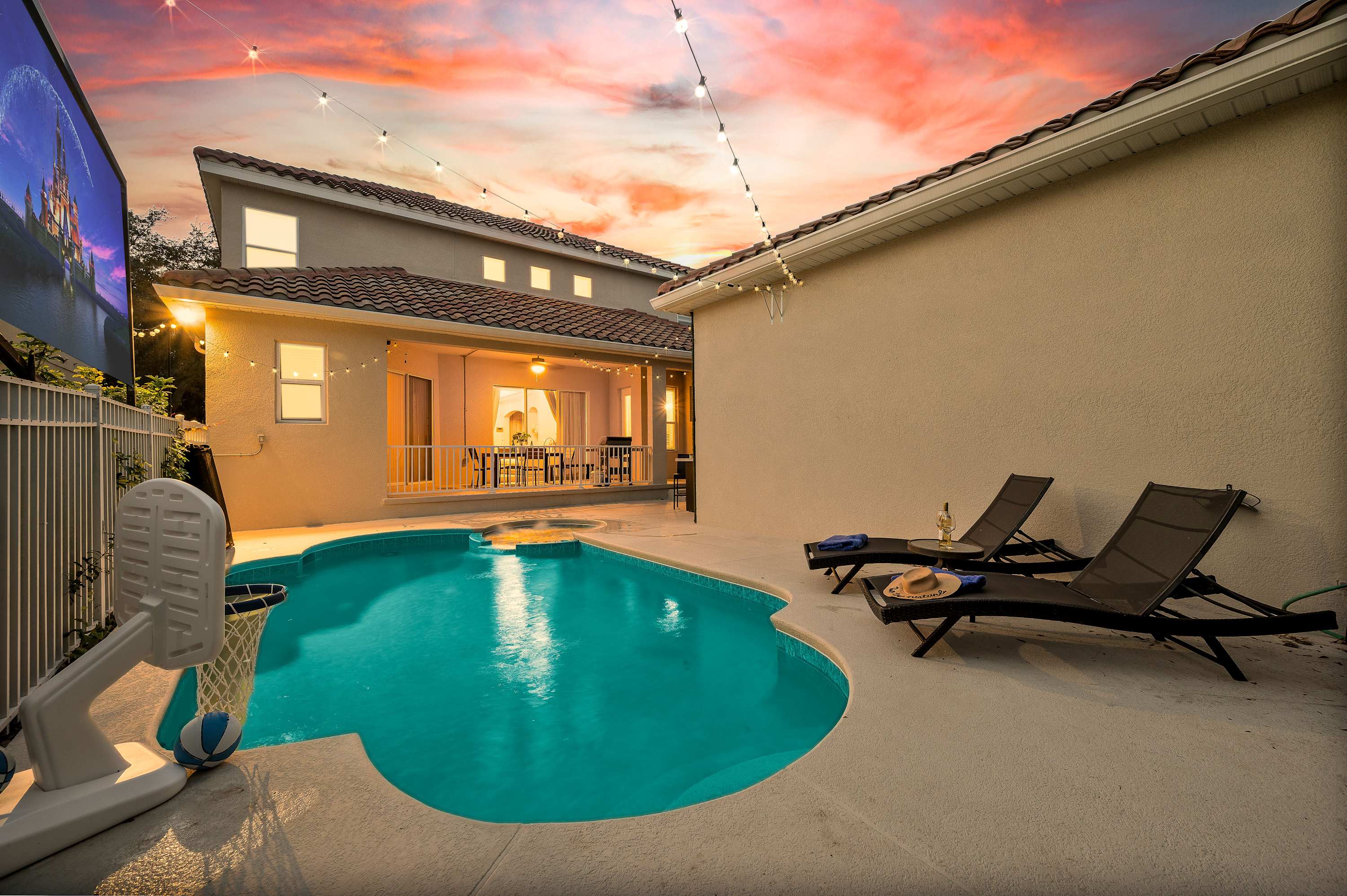 Private Heated Pool w SPA, on Reunion Golf Course