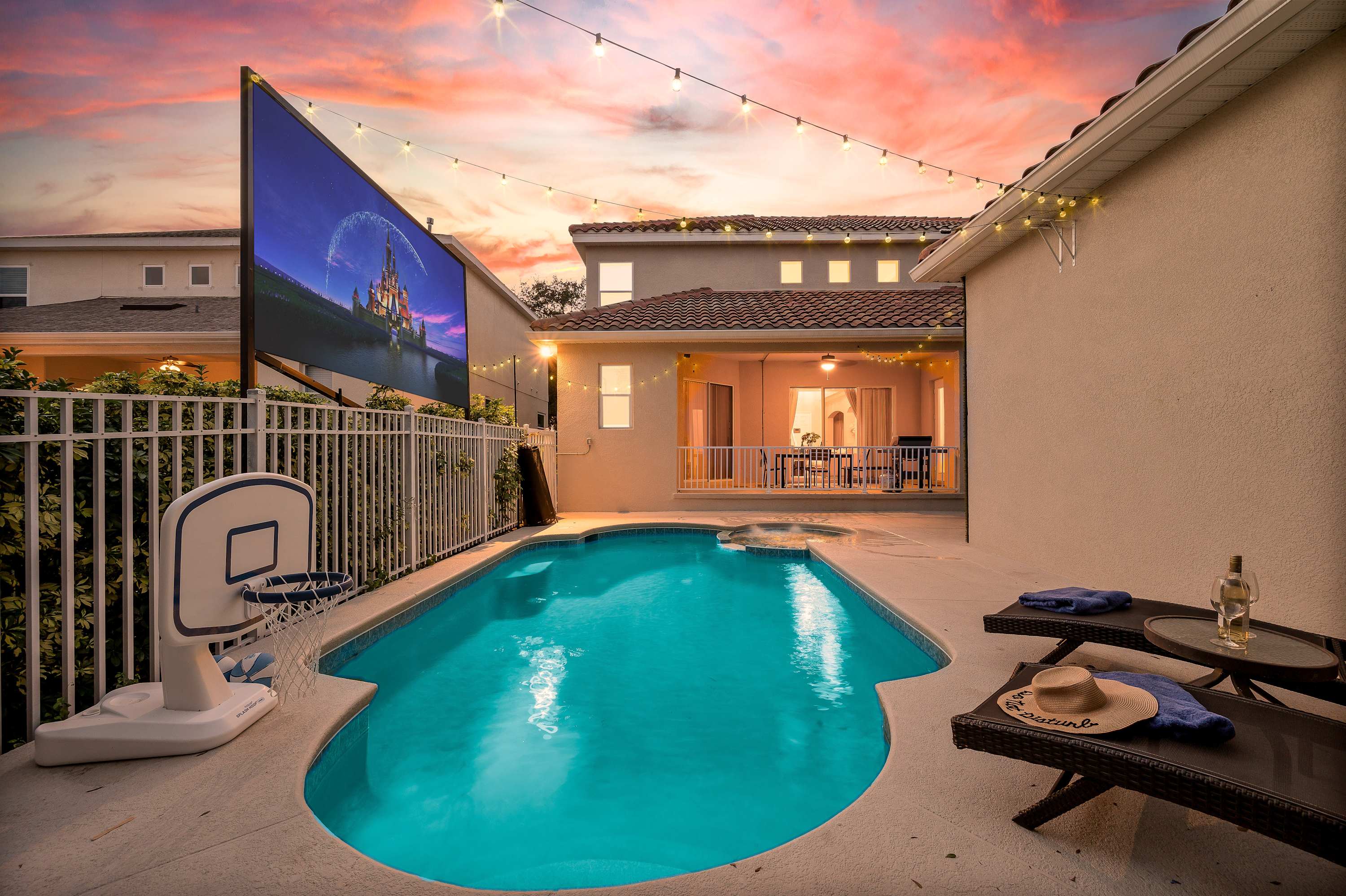 Private Heated Pool w SPA, on Reunion Golf Course