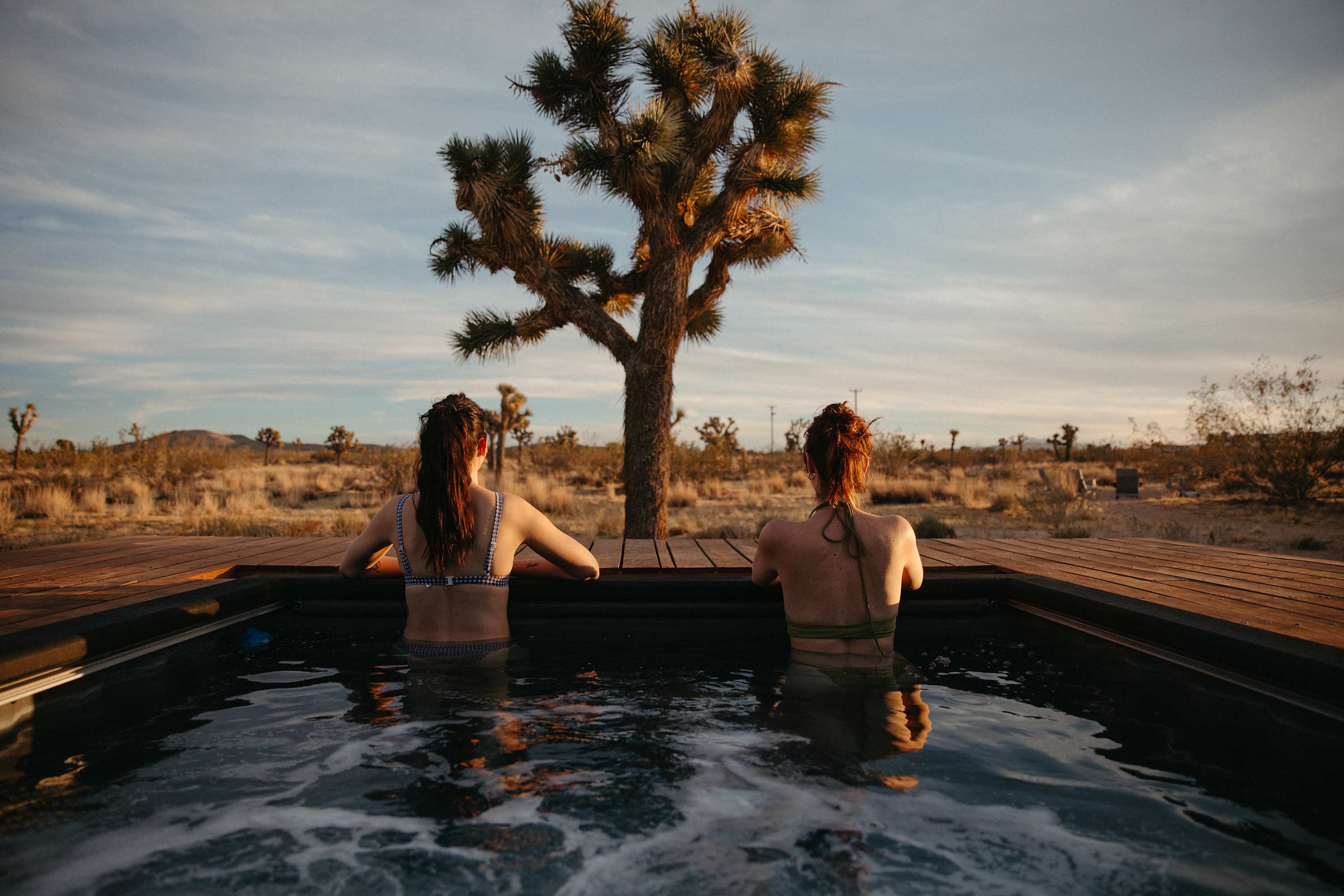 Goat Mountain Rising Pool in Joshua Tree