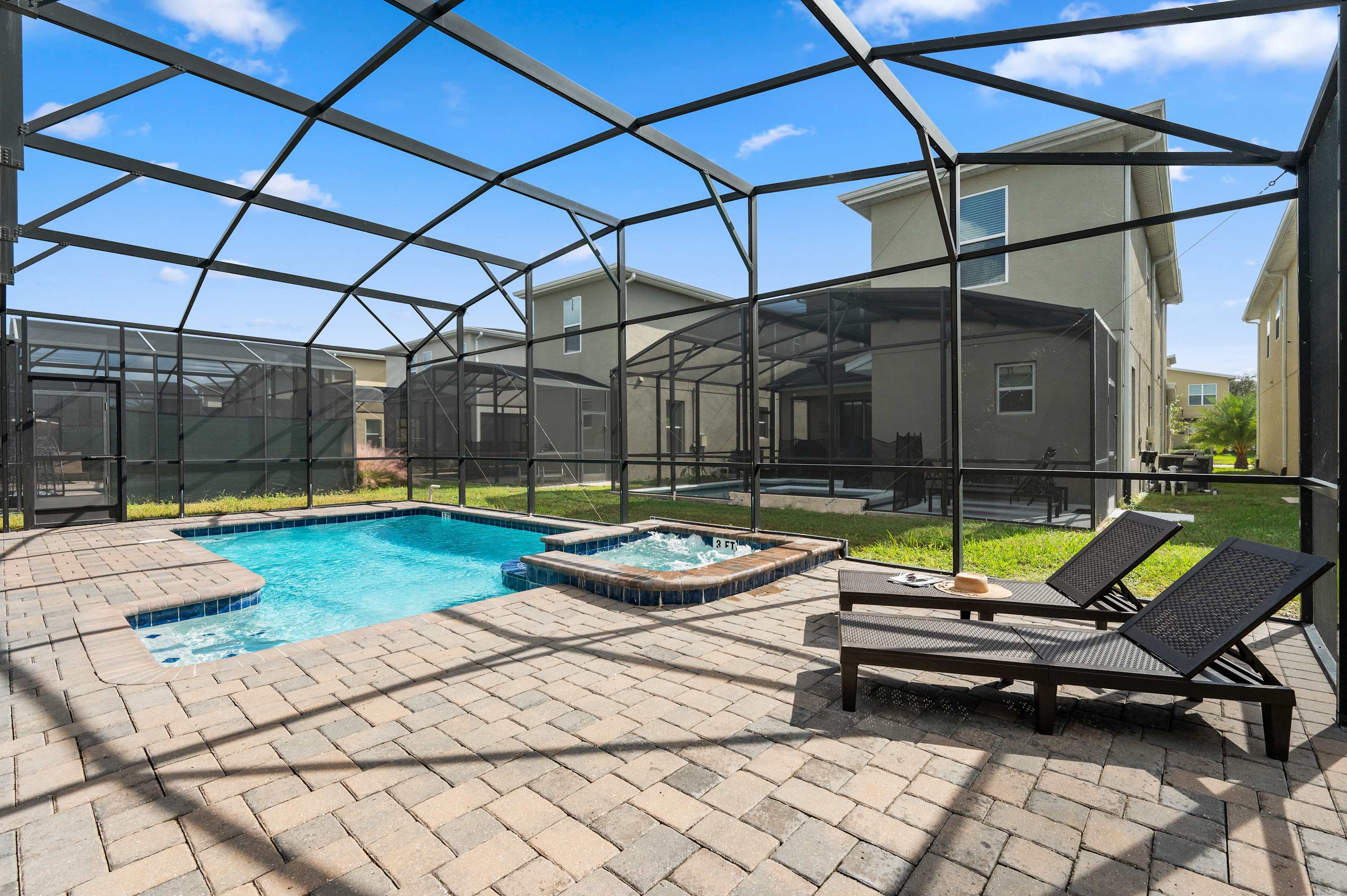 Family villa w/pool, hot tub & water park