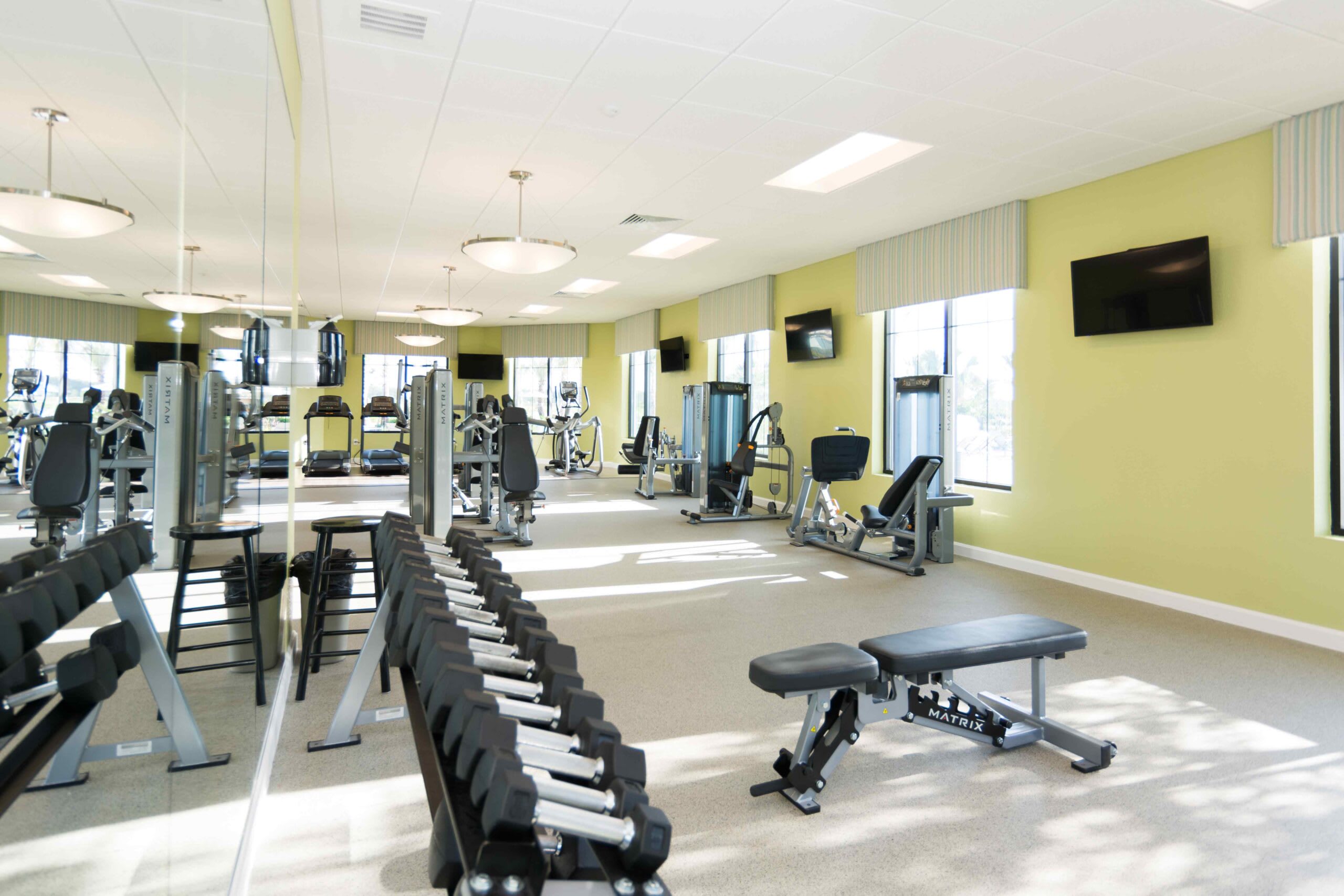 Fitness Center at the Hideaway Club