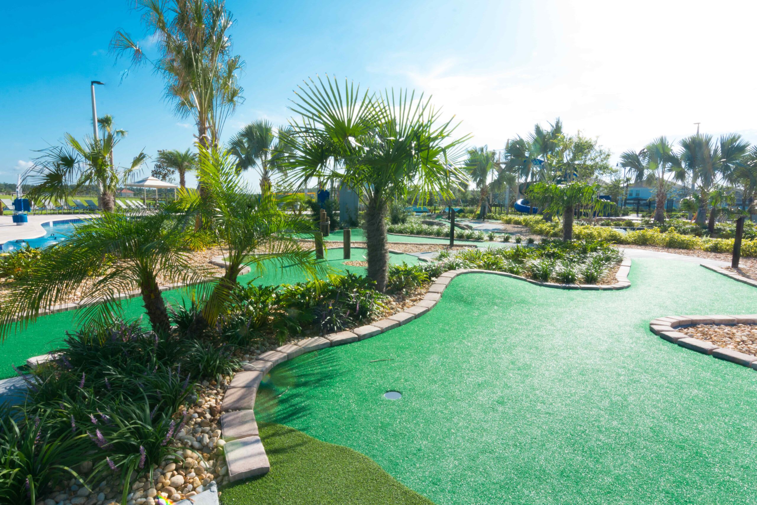 Mini Golf at the Hideaway Club