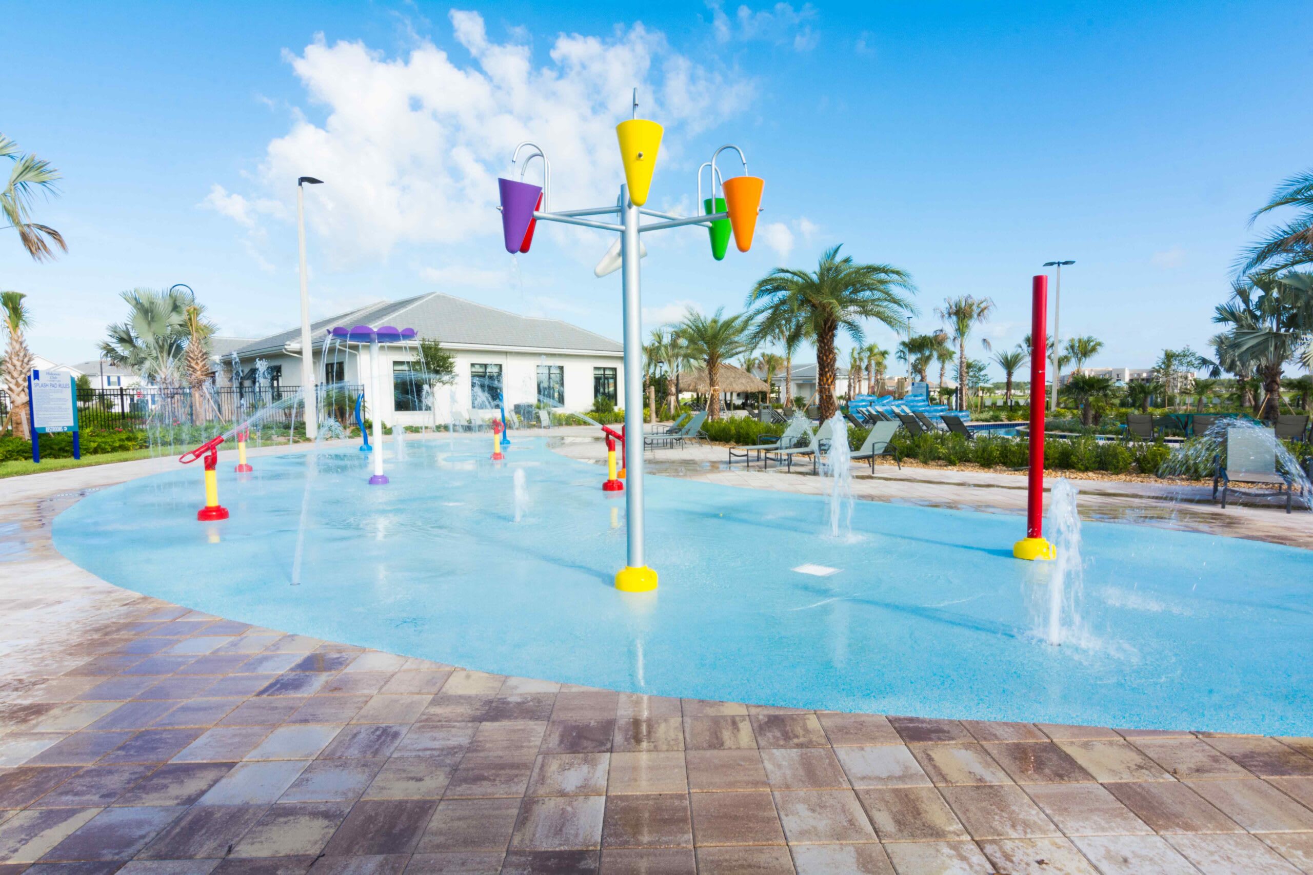 Children's Splash Playground at the Hideaway Club