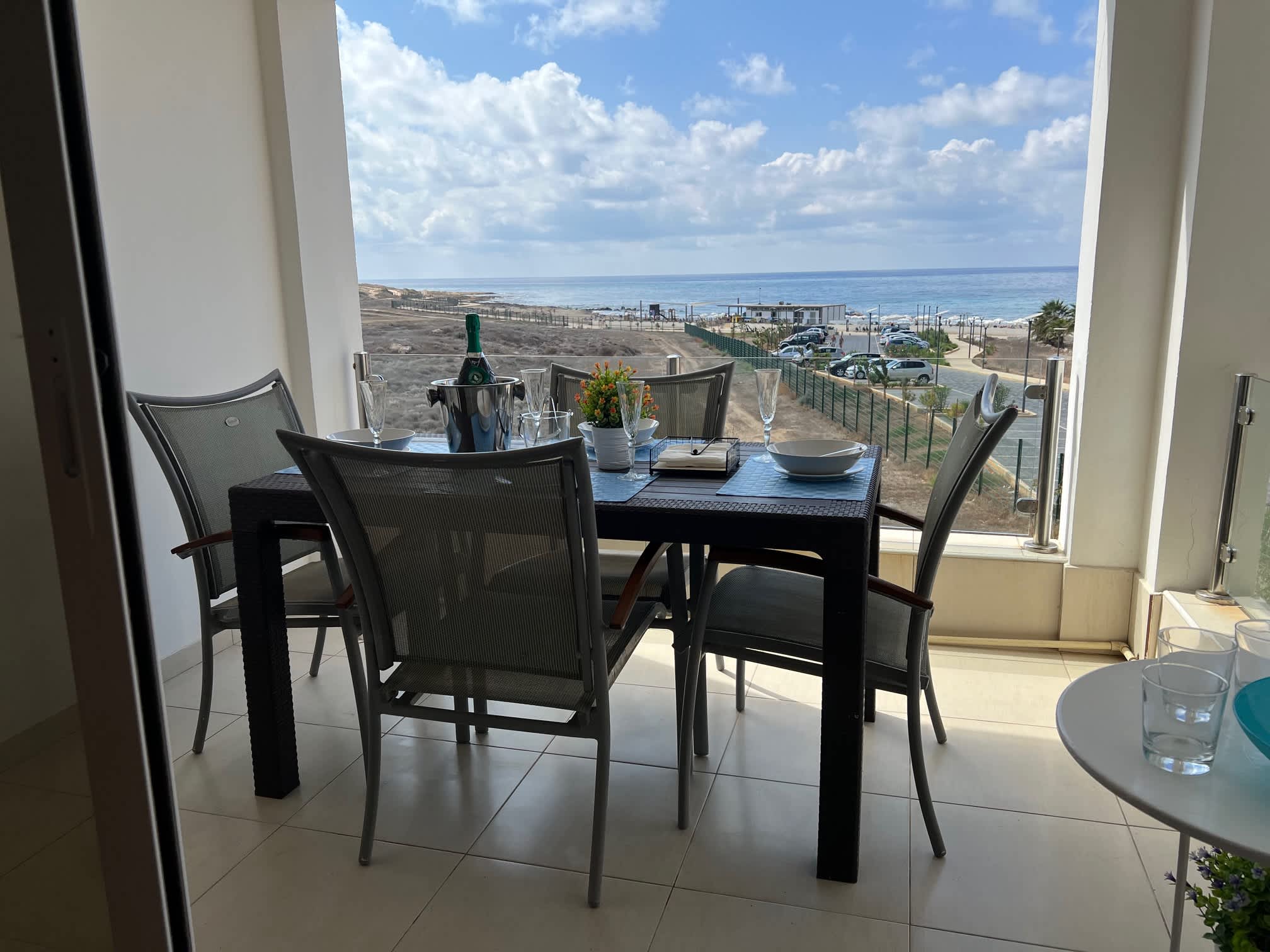 Lighthouse Beach | 3BR Seafront Apt | 50m to Beach | Sea Views...