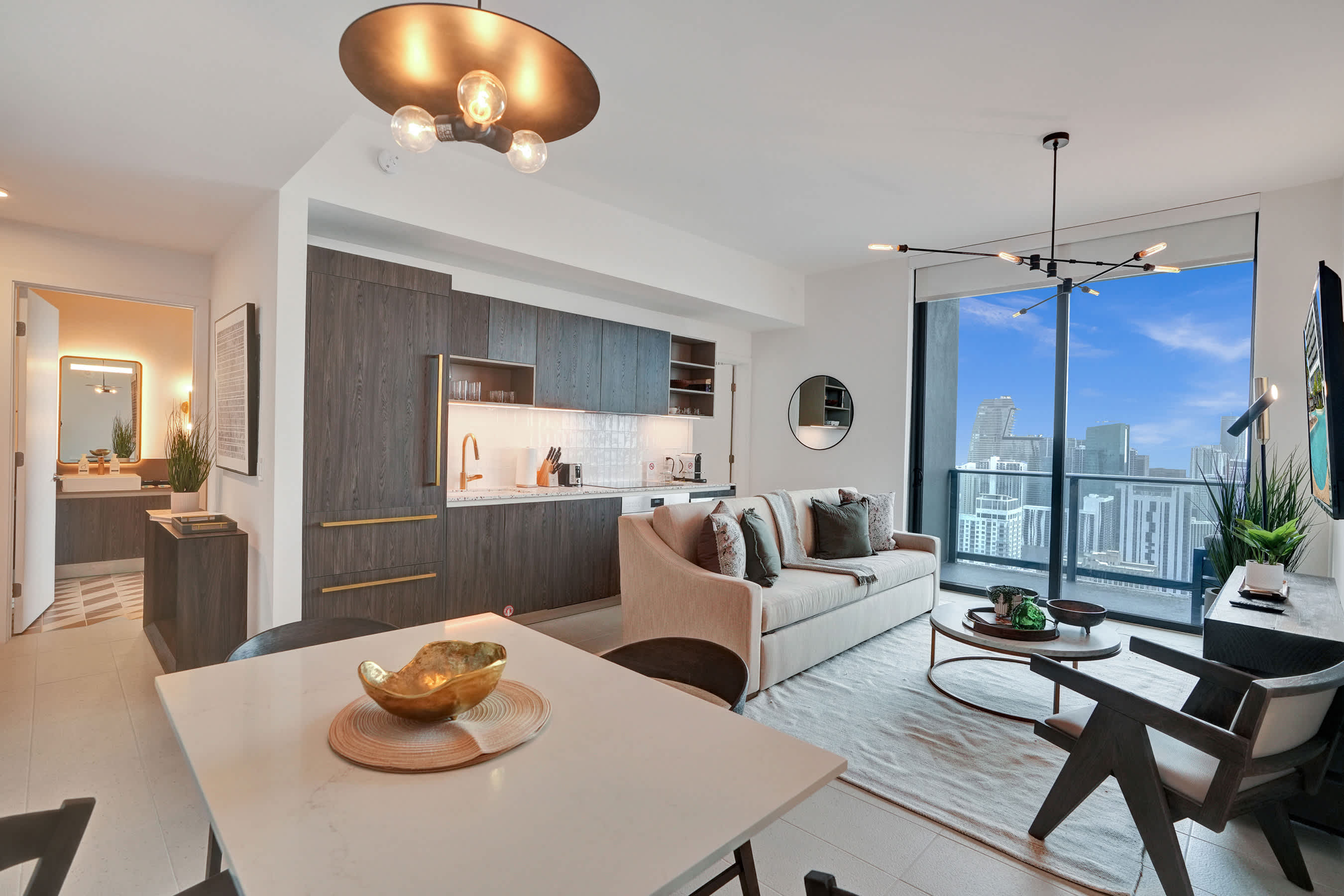 NEW Stunning 2/2 with Panoramic Views of Miami PH Condo 50th floor | Photo 22