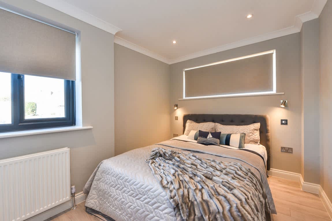 Cozy nights in one of the double bedrooms