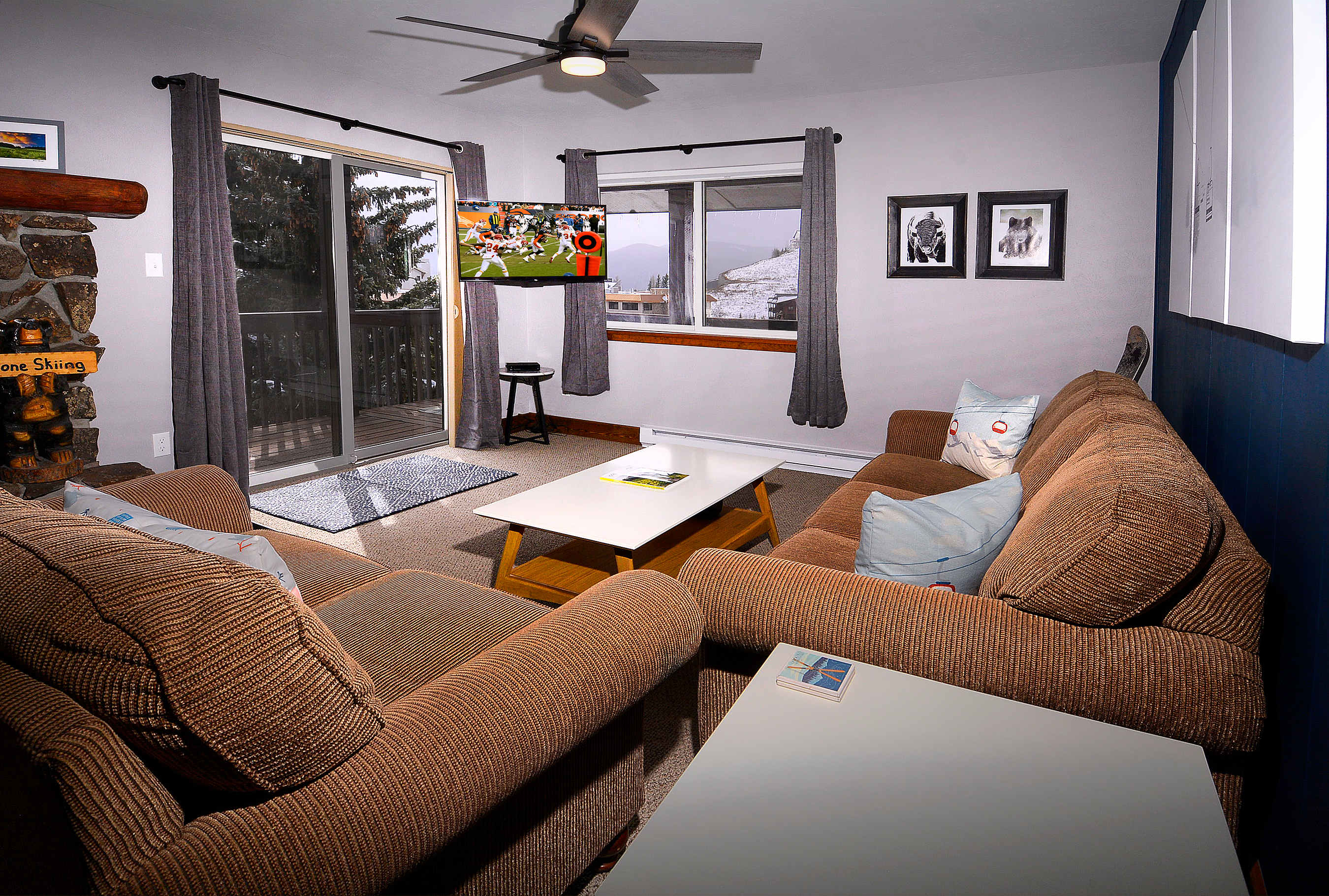 The Evergreen. Hot tub, grill, walk to slopes. — Mt. Crested Butte, CO — vacation rental