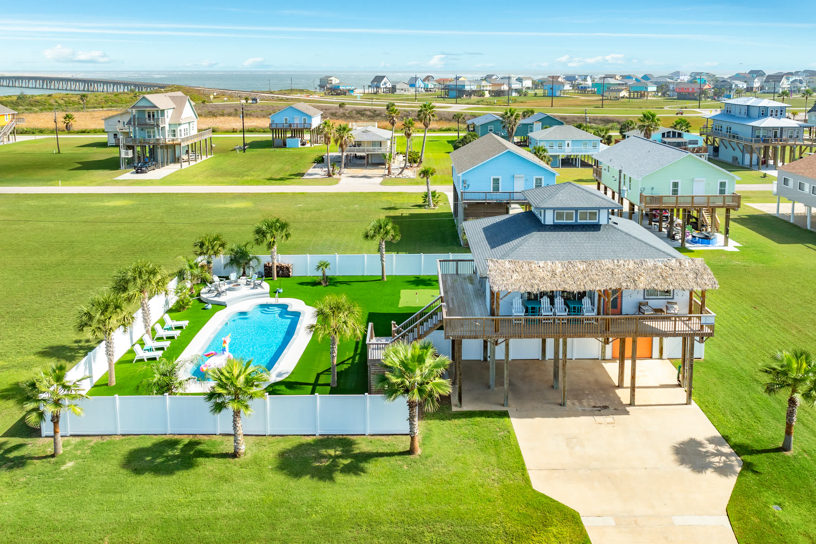 Palapa Pool House Own Pool Hot Tub Fire Pits