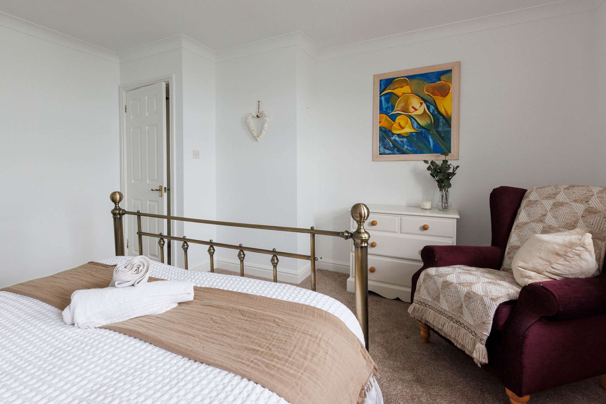 Charming and homely touches are found throughout the house.