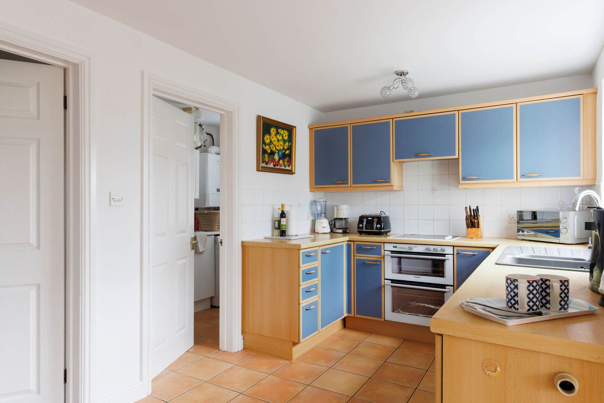 The kitchen is sure to be the hub of the home, preparing breakfast before a day exploring this beautiful area or feeding hungry children after a day at the beach.