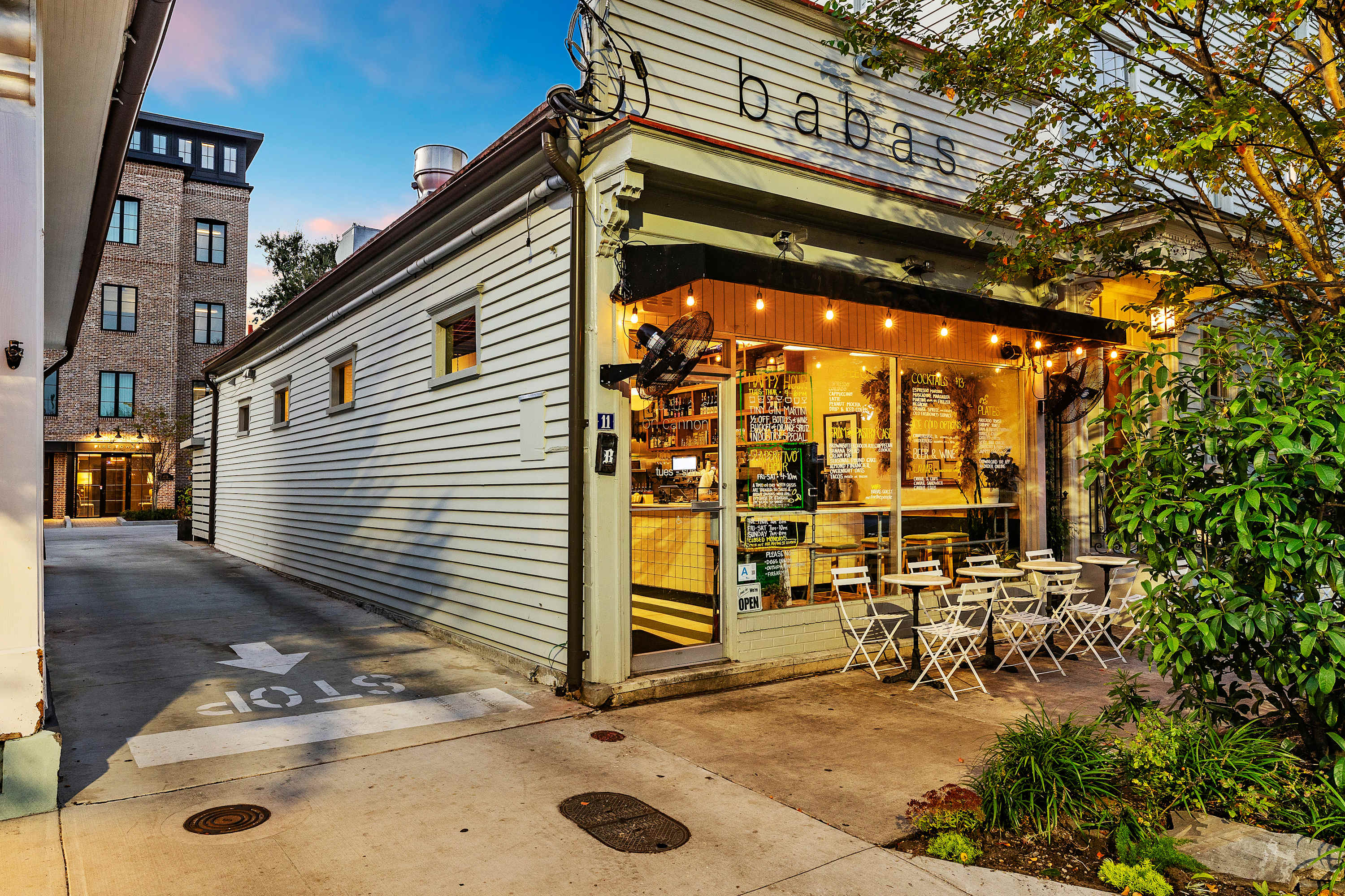Babas is an on-site café for your group to enjoy! 