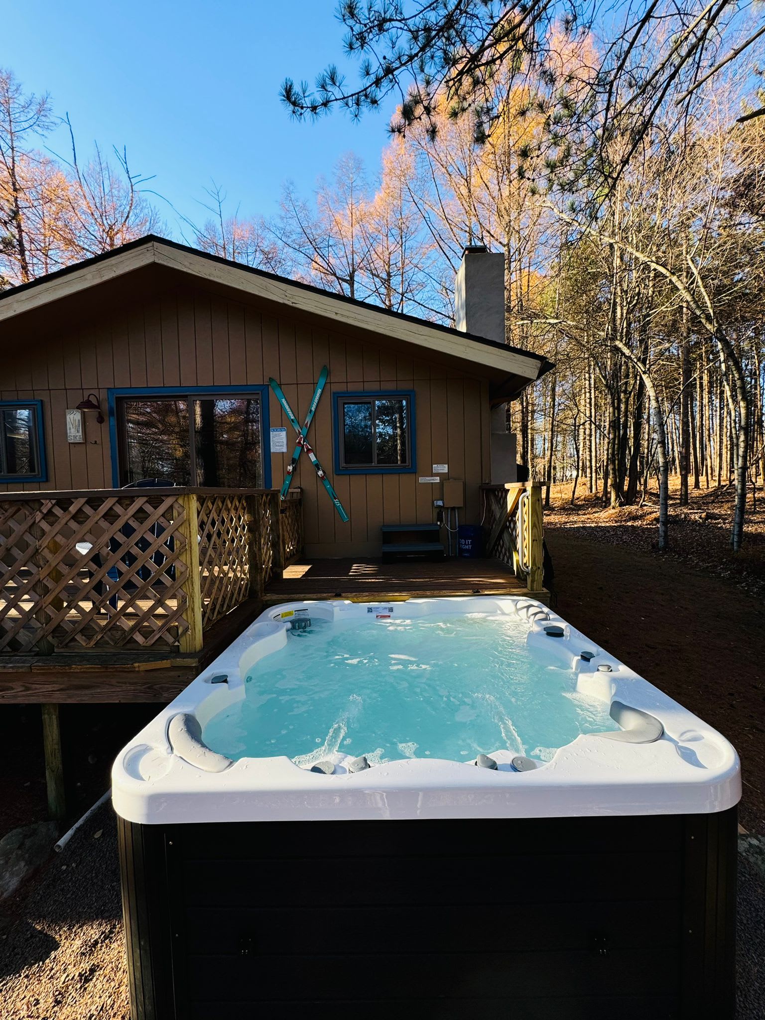 Pocono Cabin | Hot Tub | Firepit | Lake Access