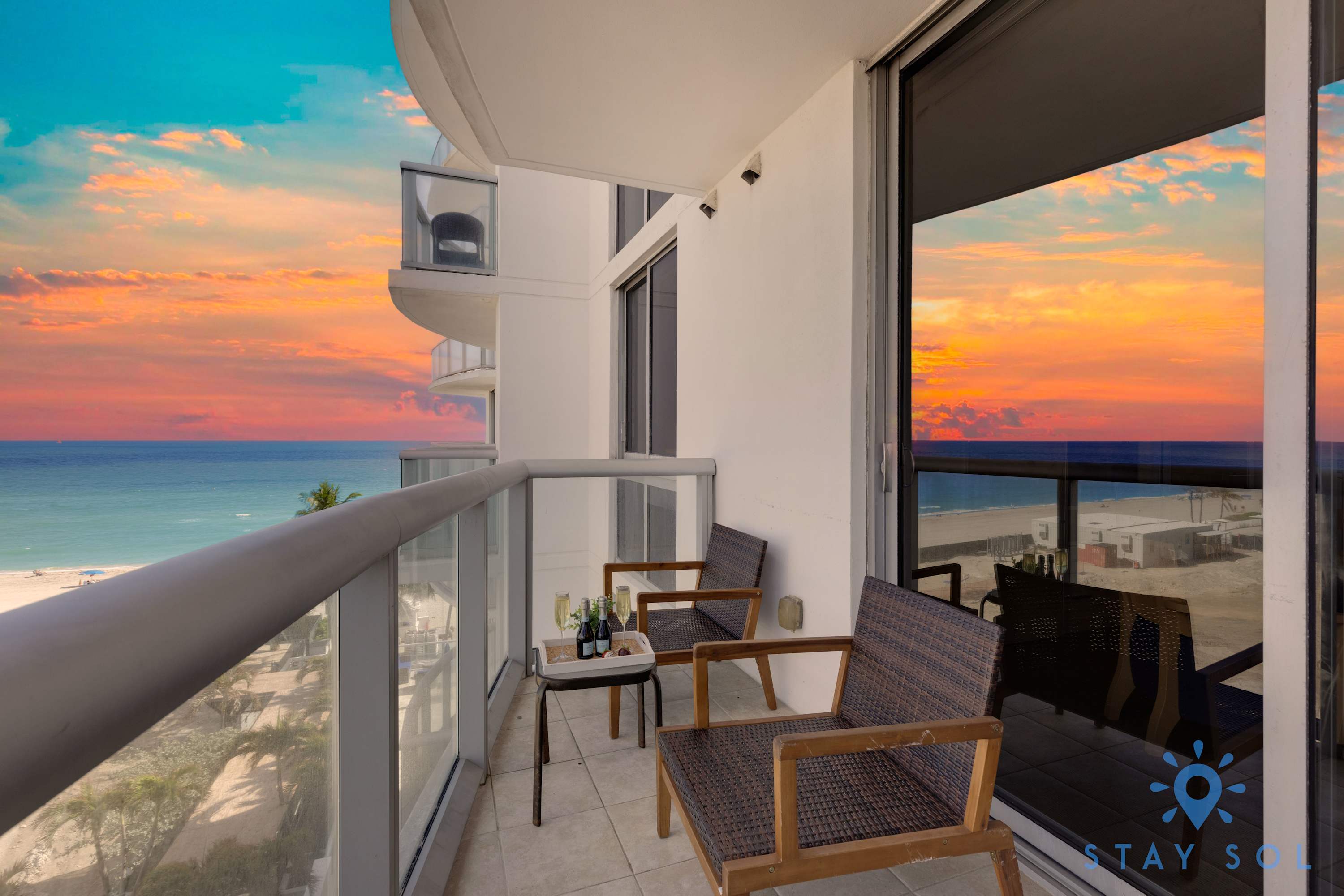 Coastal Heights Retreat | Oceanview 1BR + Balcony