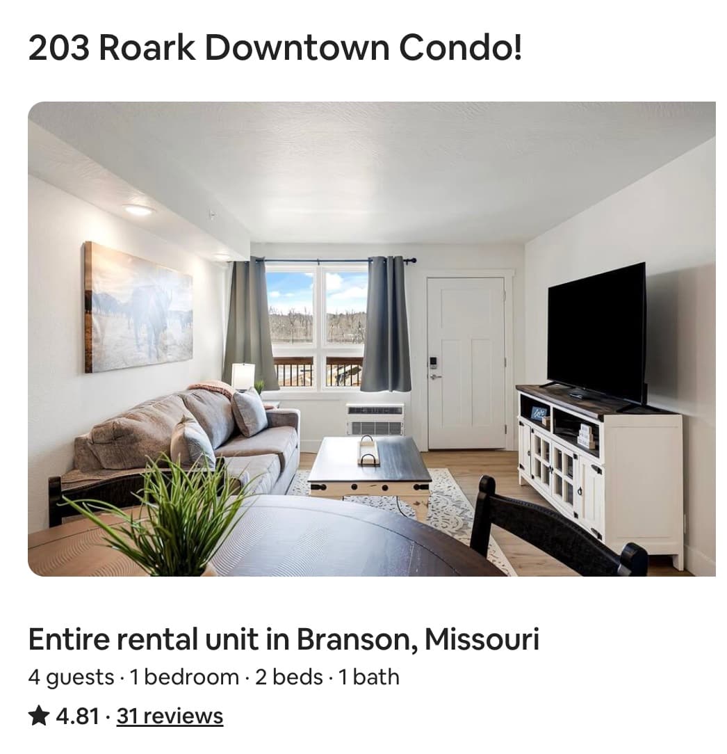 This property had 31 great reviews until we changed accounts and had to start over on reviews.