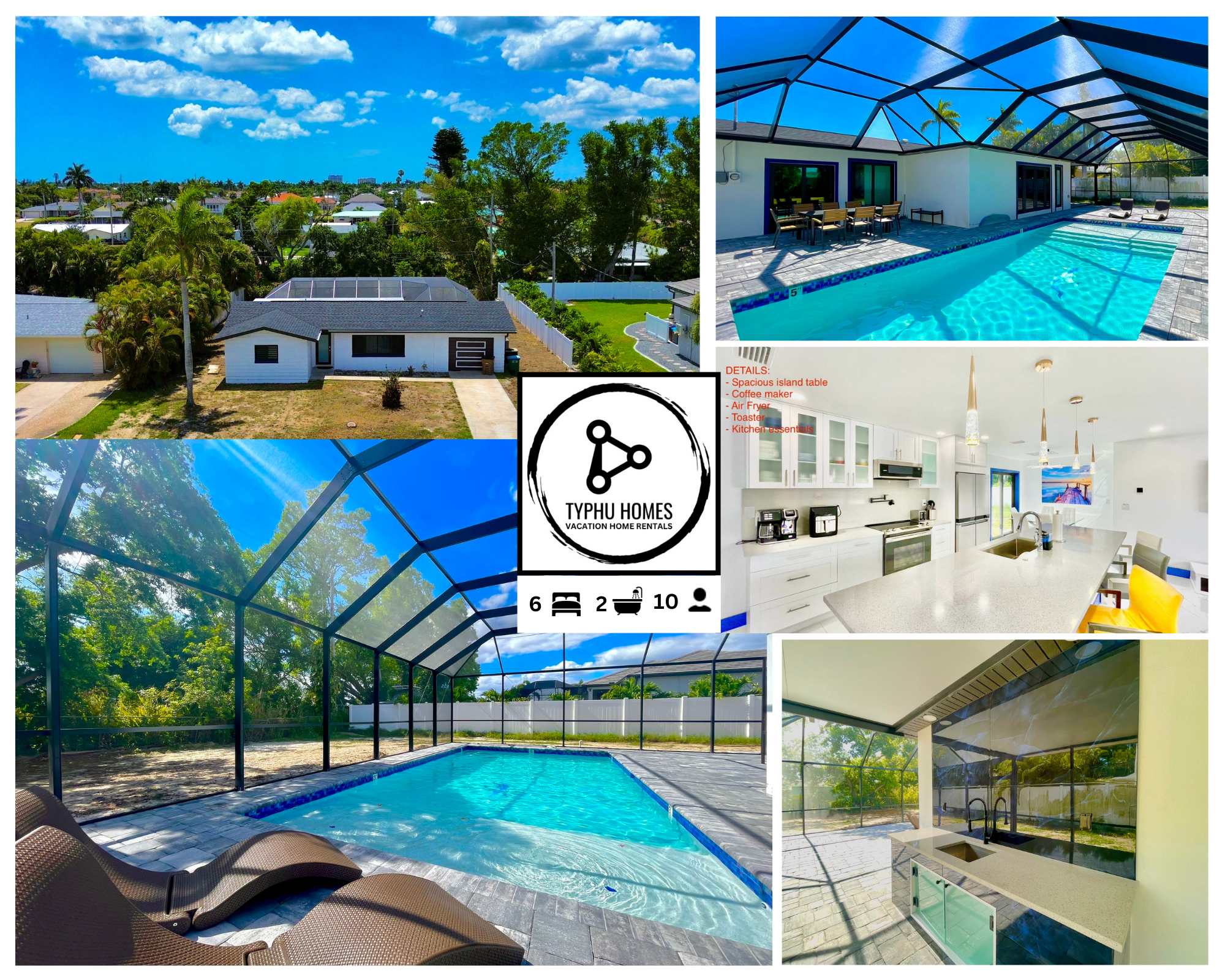 Cape Coral Saltwater Pool Retreat — Cape Coral, FL — vacation rental