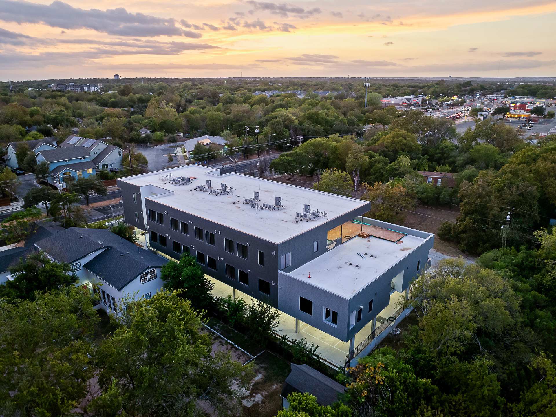 Hummingbird flats ariel view 