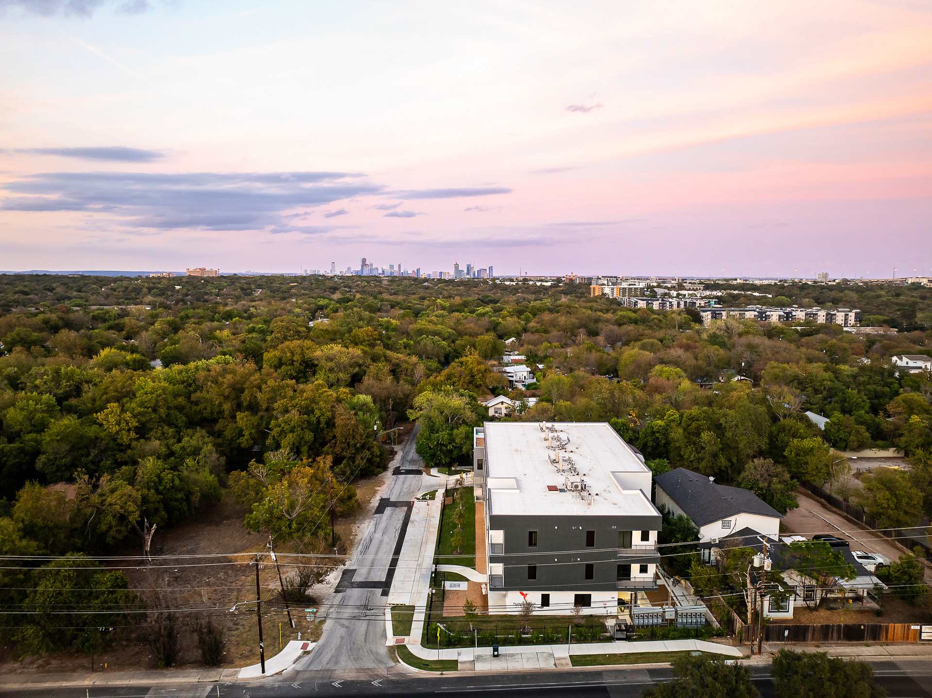 Hummingbird flats ariel view 