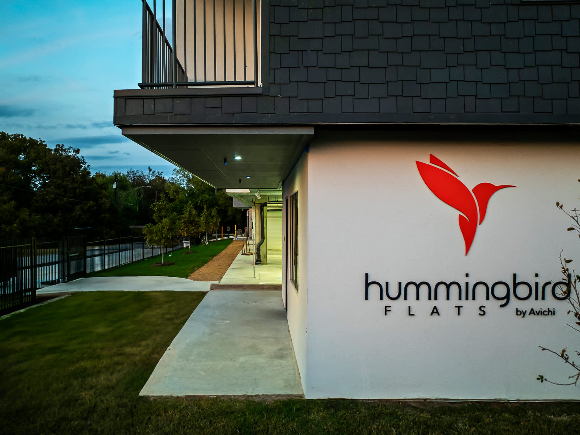 Hummingbird flats exterior 