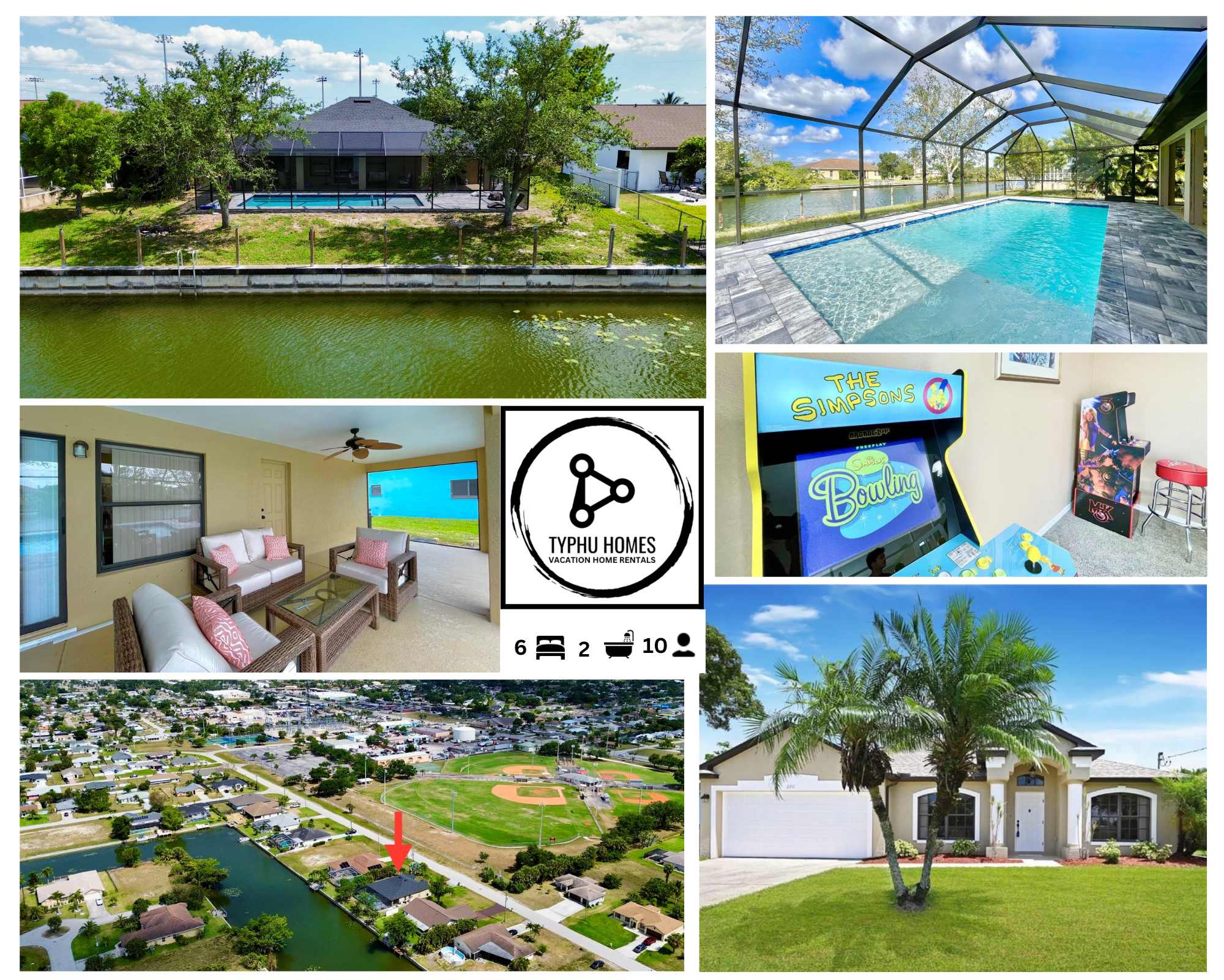 Cape Coral Coastal Retreat with Pool — Cape Coral, FL — vacation rental