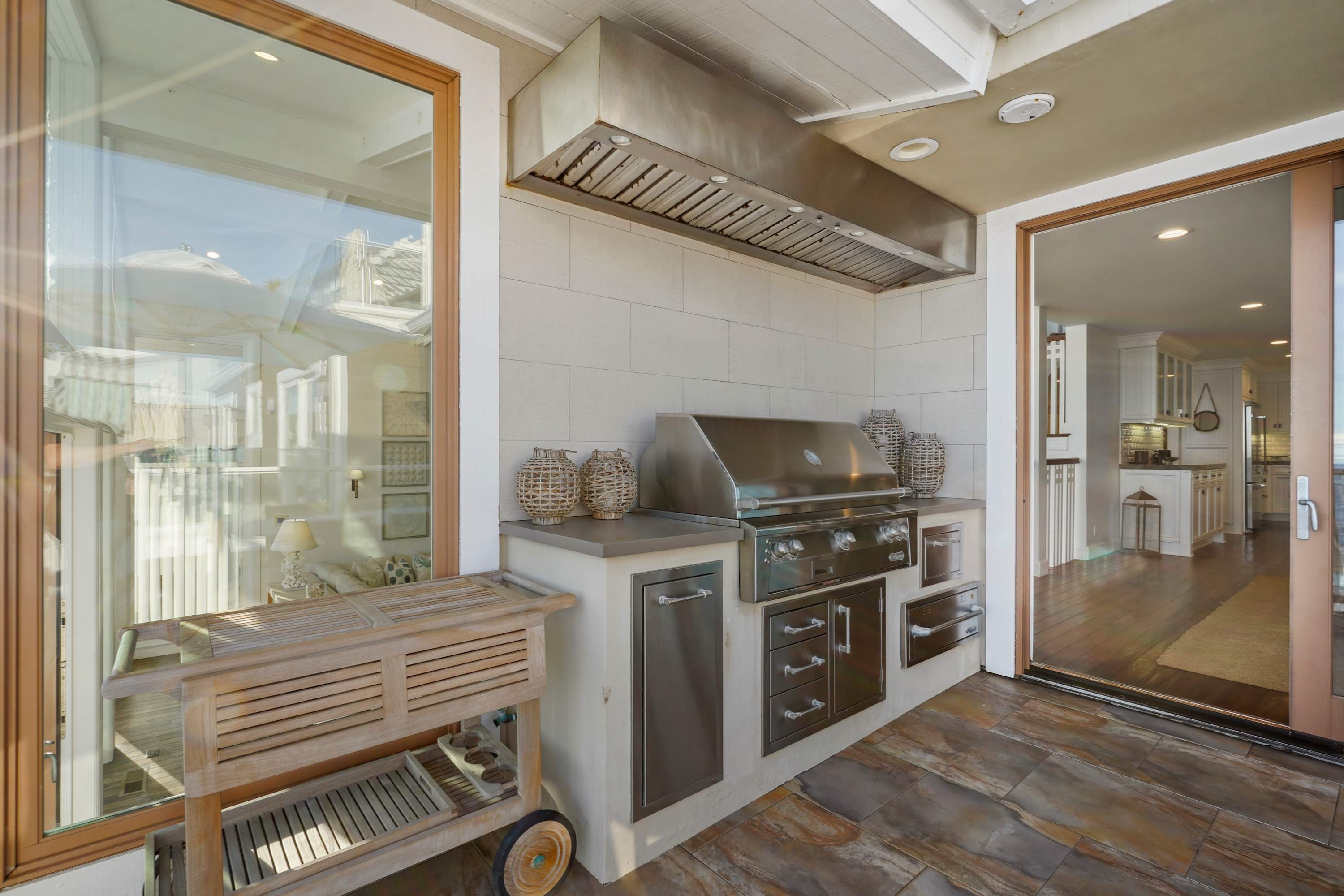 Perfect for hosting by the sea.