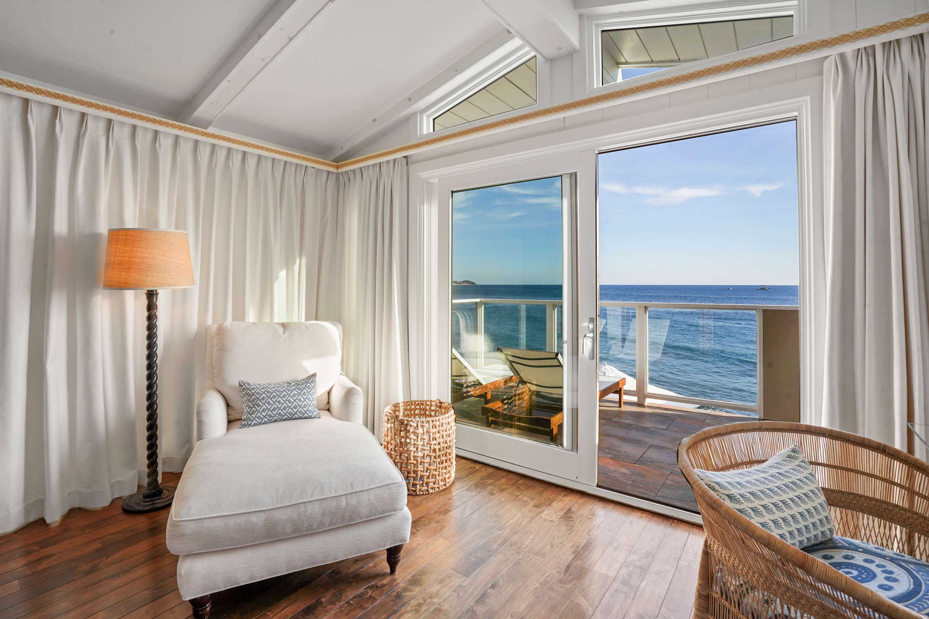 Coastal elegance is just outside your window.