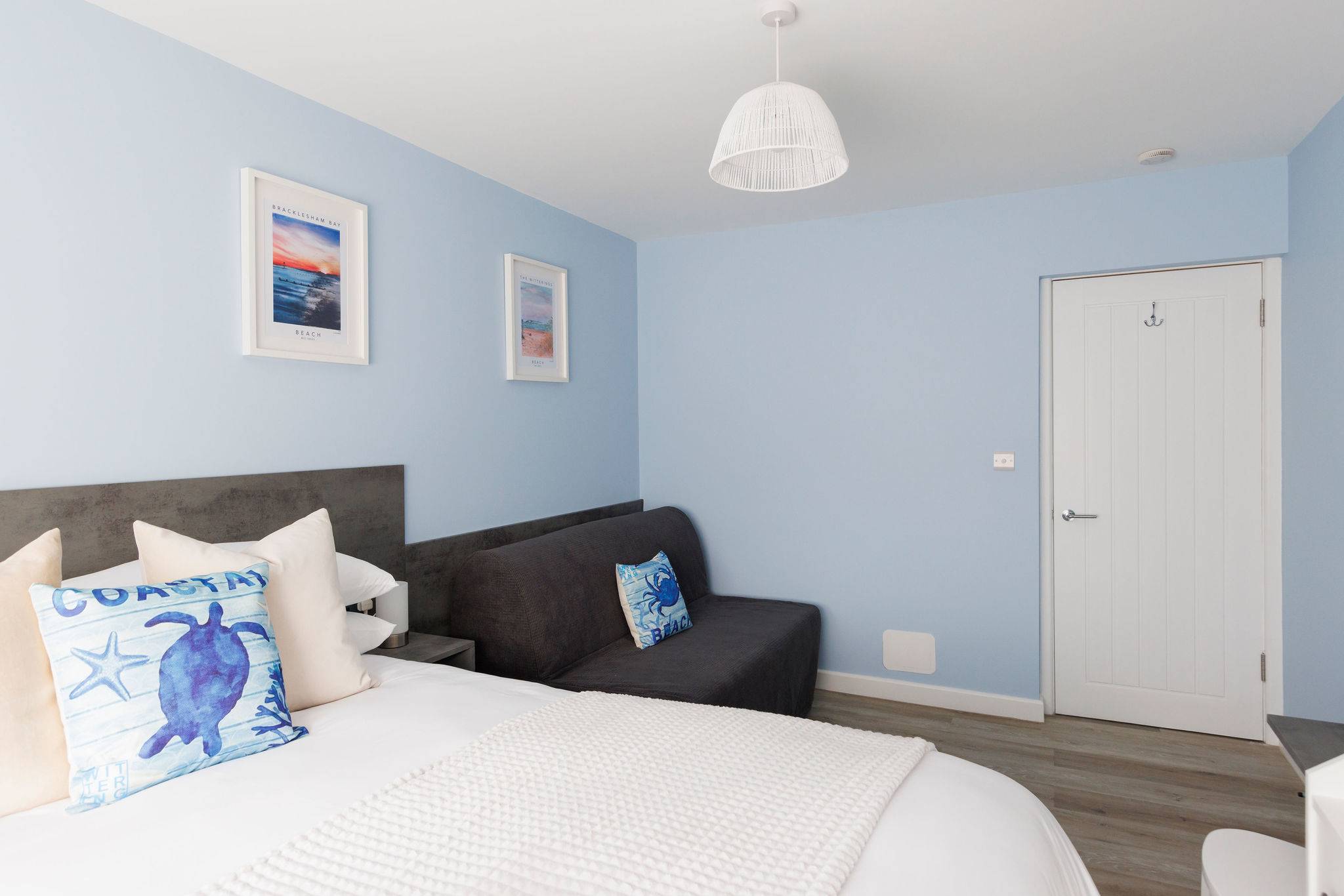 This bedroom has a sofa bed to accommodate two extra guests.