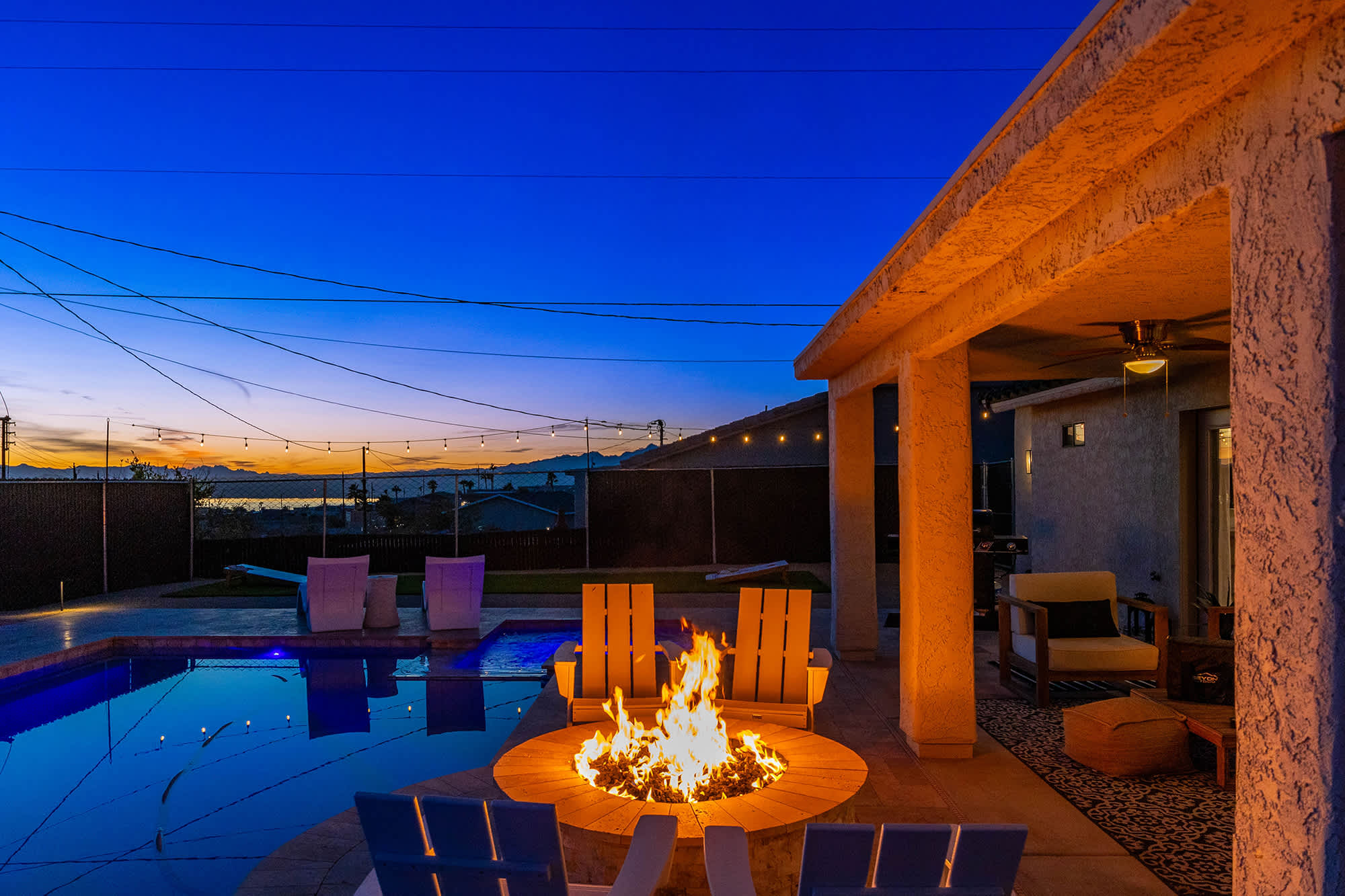 Updated Oasis w/ Private Yard, BBQ & Hot Tub