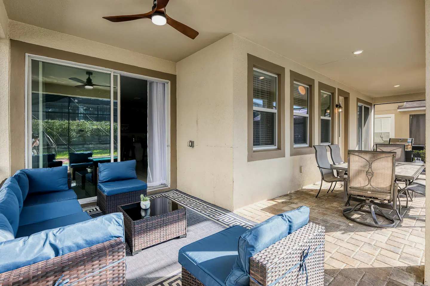 Spacious retreat w/ pool & hot tub