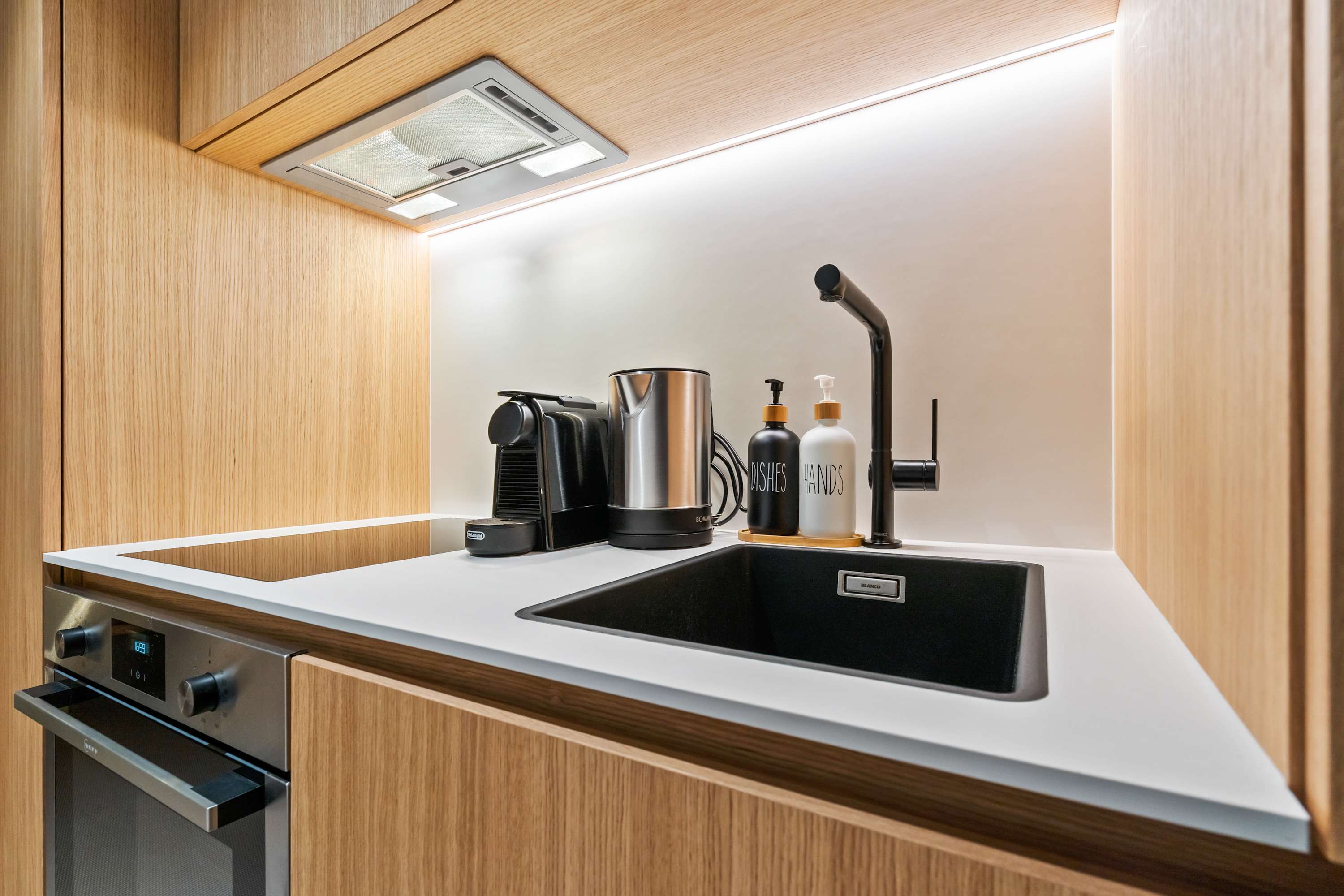 Well-Designed Cooking Space – Compact yet practical, the kitchen area provides everything you need to prepare meals.