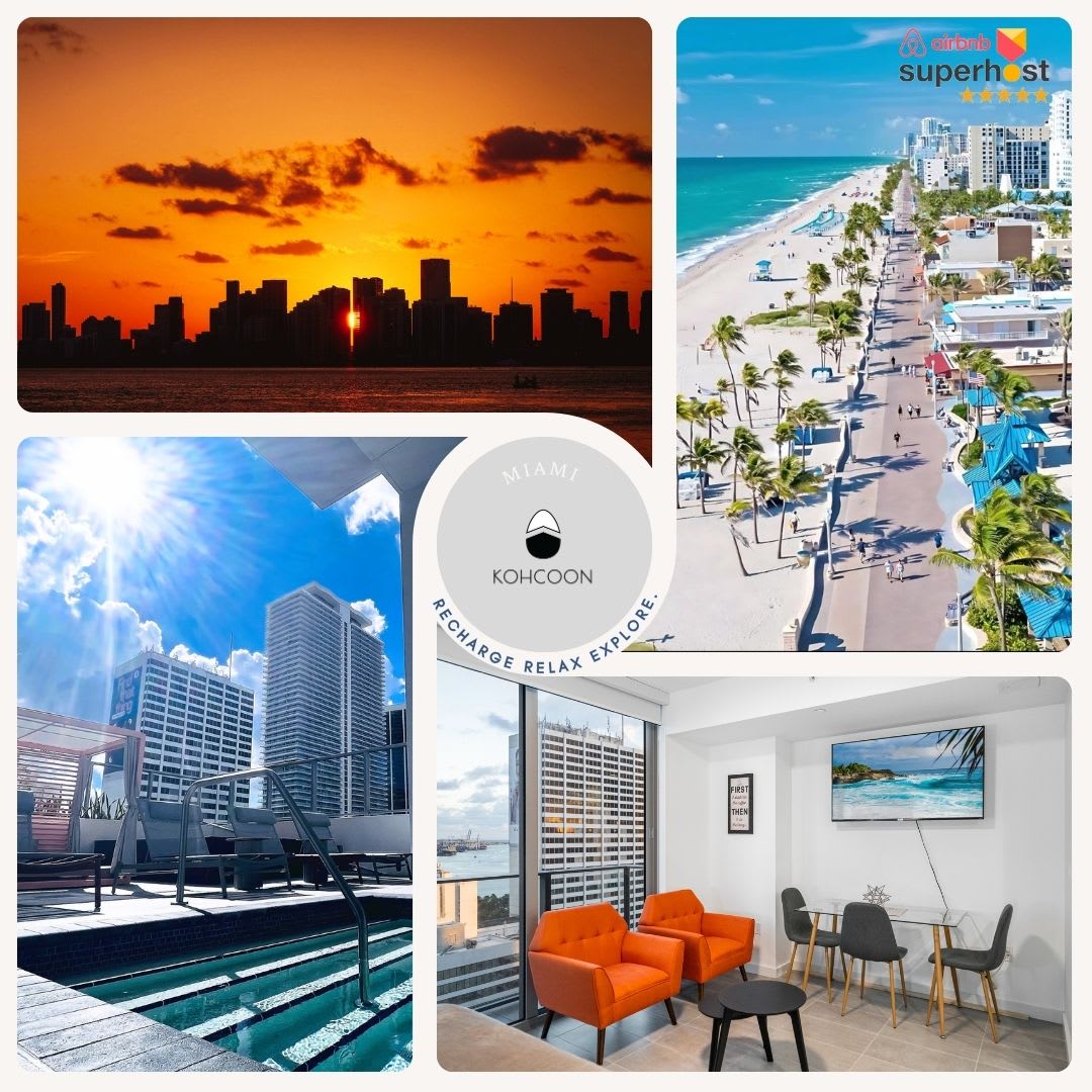 Miami Comfort in the City: Pool | Fast Wifi & Gym - Foto 1