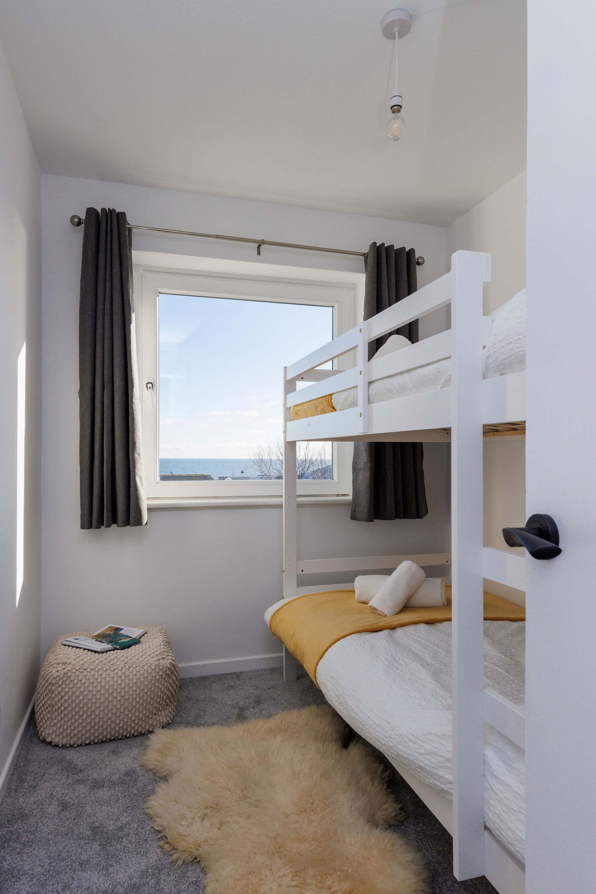 Fun bunk room—perfect for kids or extra guests