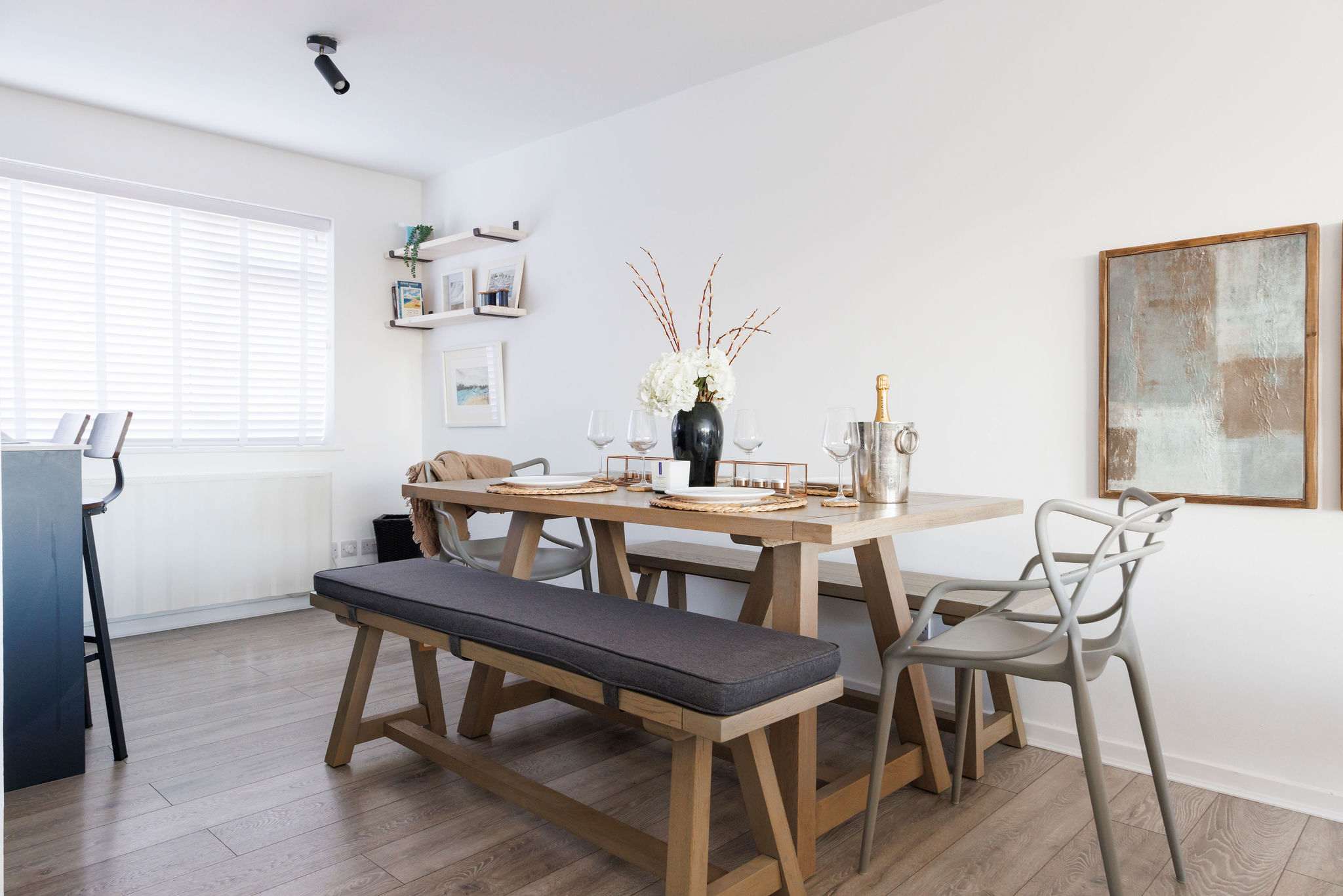 Bright dining area for memorable meals with loved ones