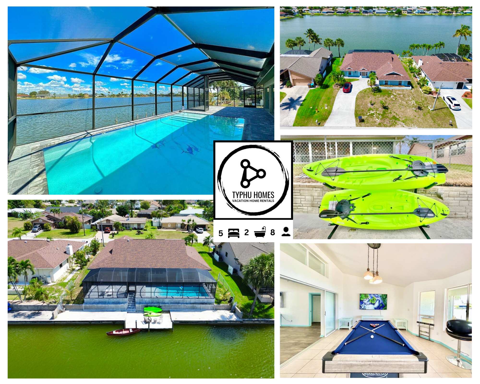 Lakeside Retreat with Heated Pool — Cape Coral, FL — vacation rental