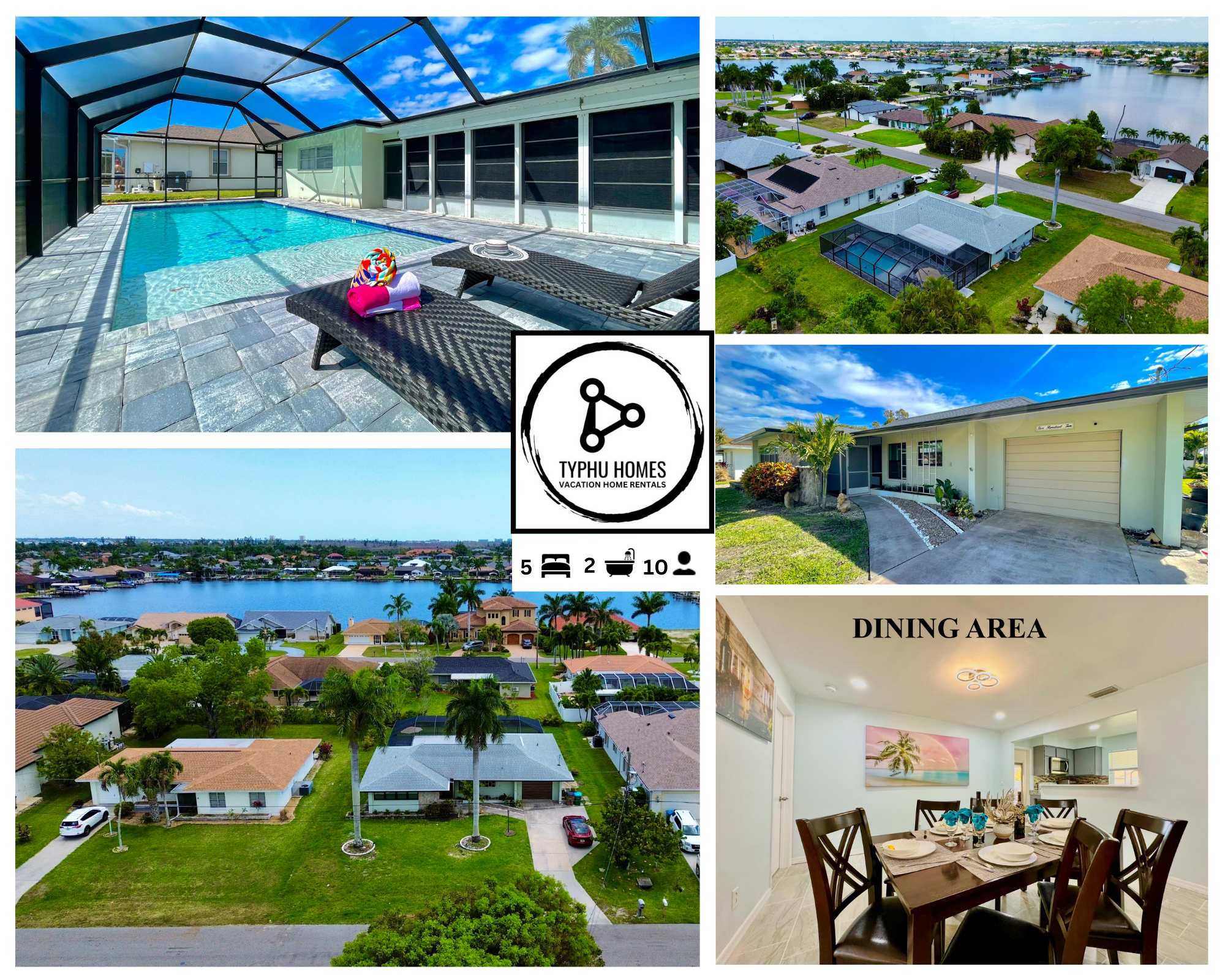 Coastal Charm with Heated Pool — Cape Coral, FL — vacation rental