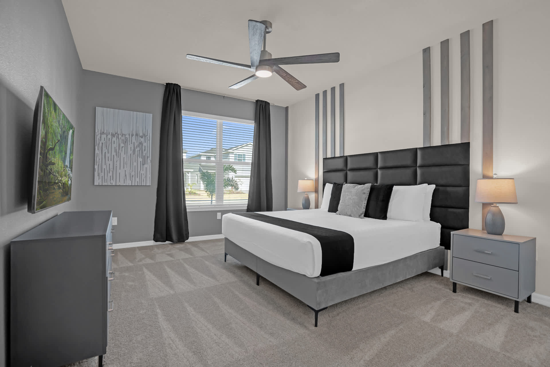 Ground level King suite