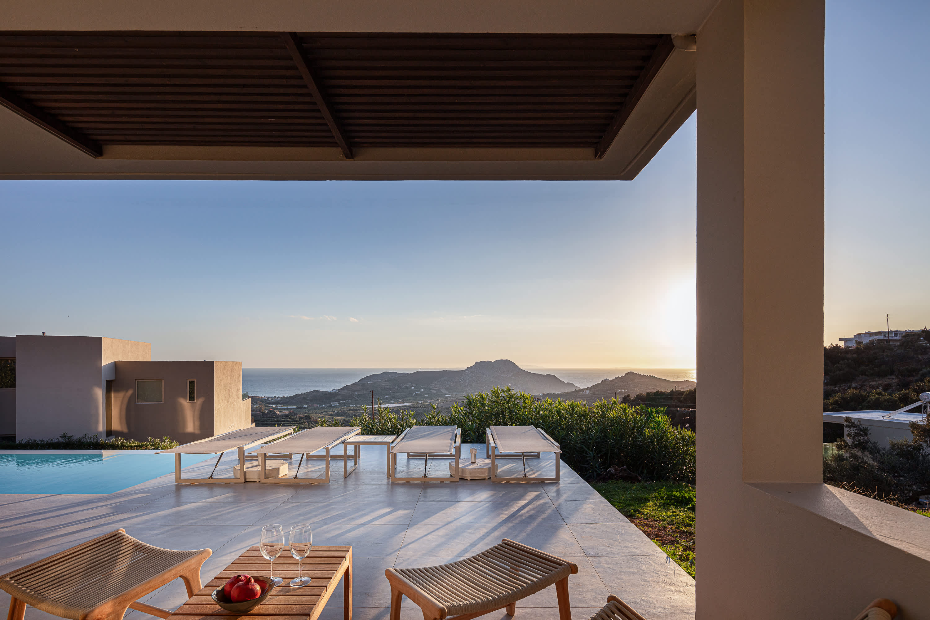 Villa Filios with Stunning Sea and Bay Views! — Mariou — vacation rental