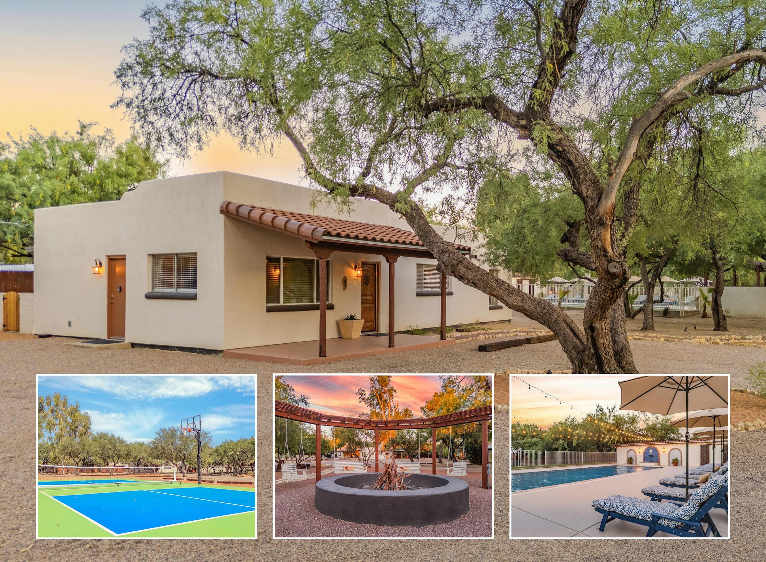 Historic Guest Ranch, Pool, Pickleball • Solana #1 | Tucson | Solana  Spanish Villas