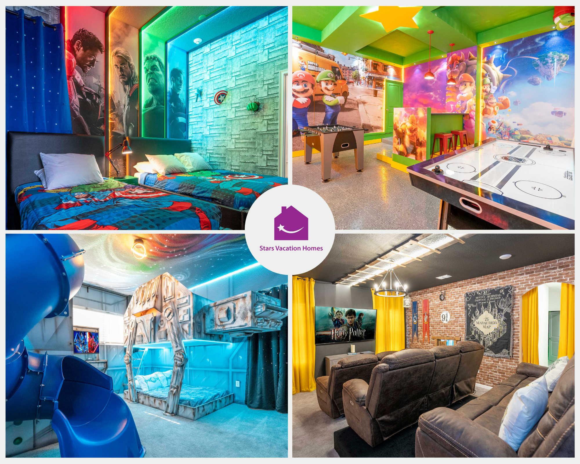 Themed 12BR Paradise Villa | Private Pool & Game Room (6163) — Orlando, FL — vacation rental
