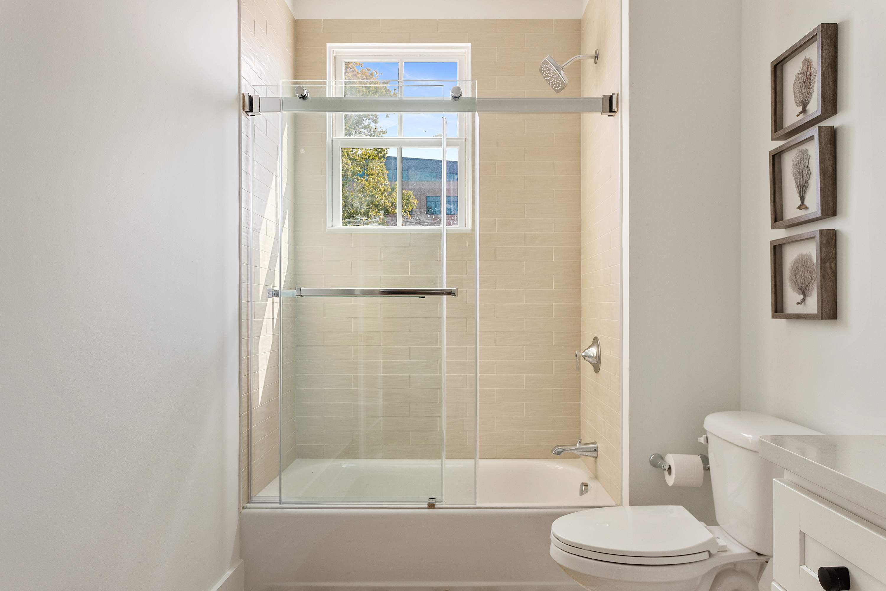 Bathroom #1: Shower + Tub Combo