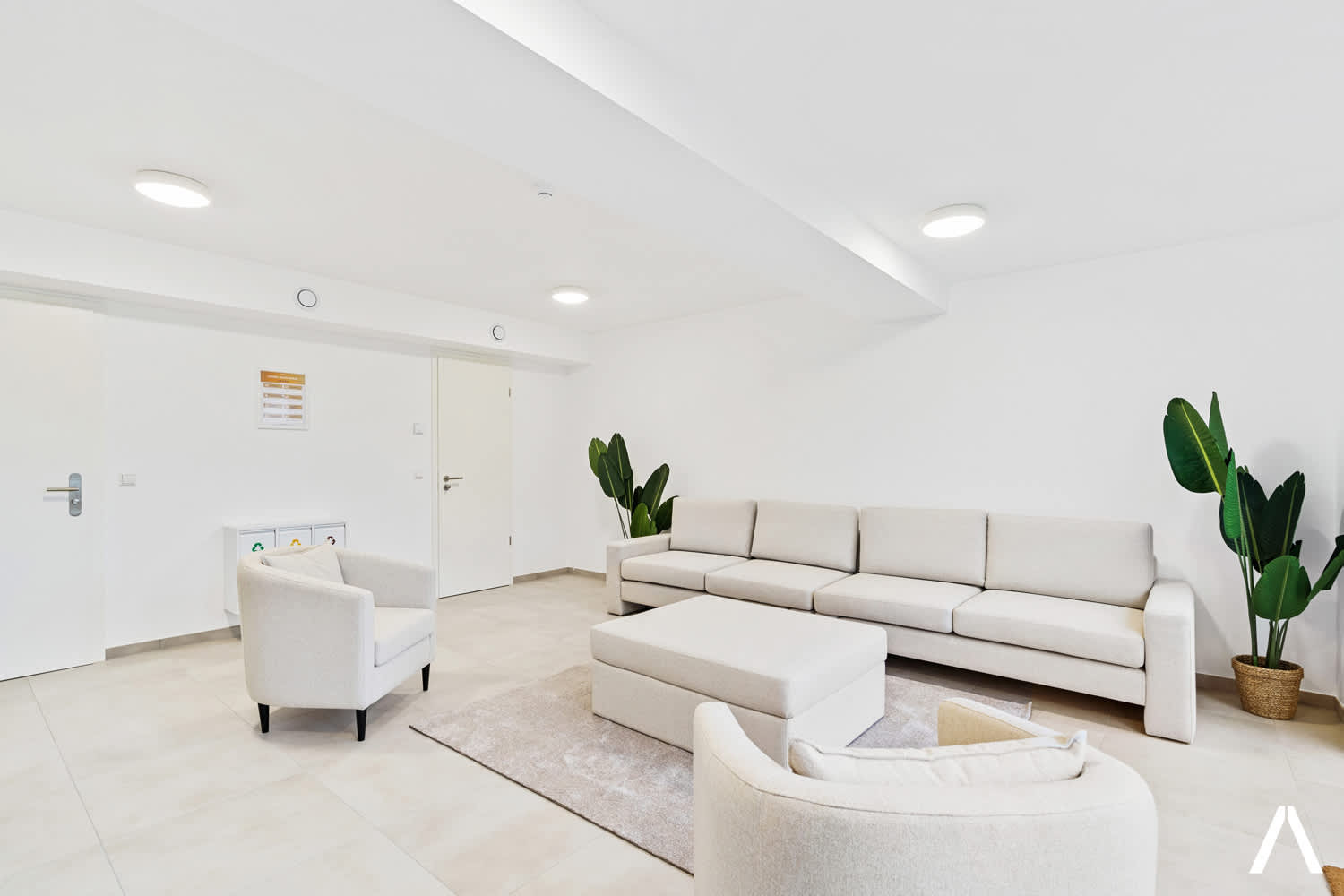Contemporary Shared Interior – Thoughtfully designed communal space for relaxation, entertainment, or casual meetings.