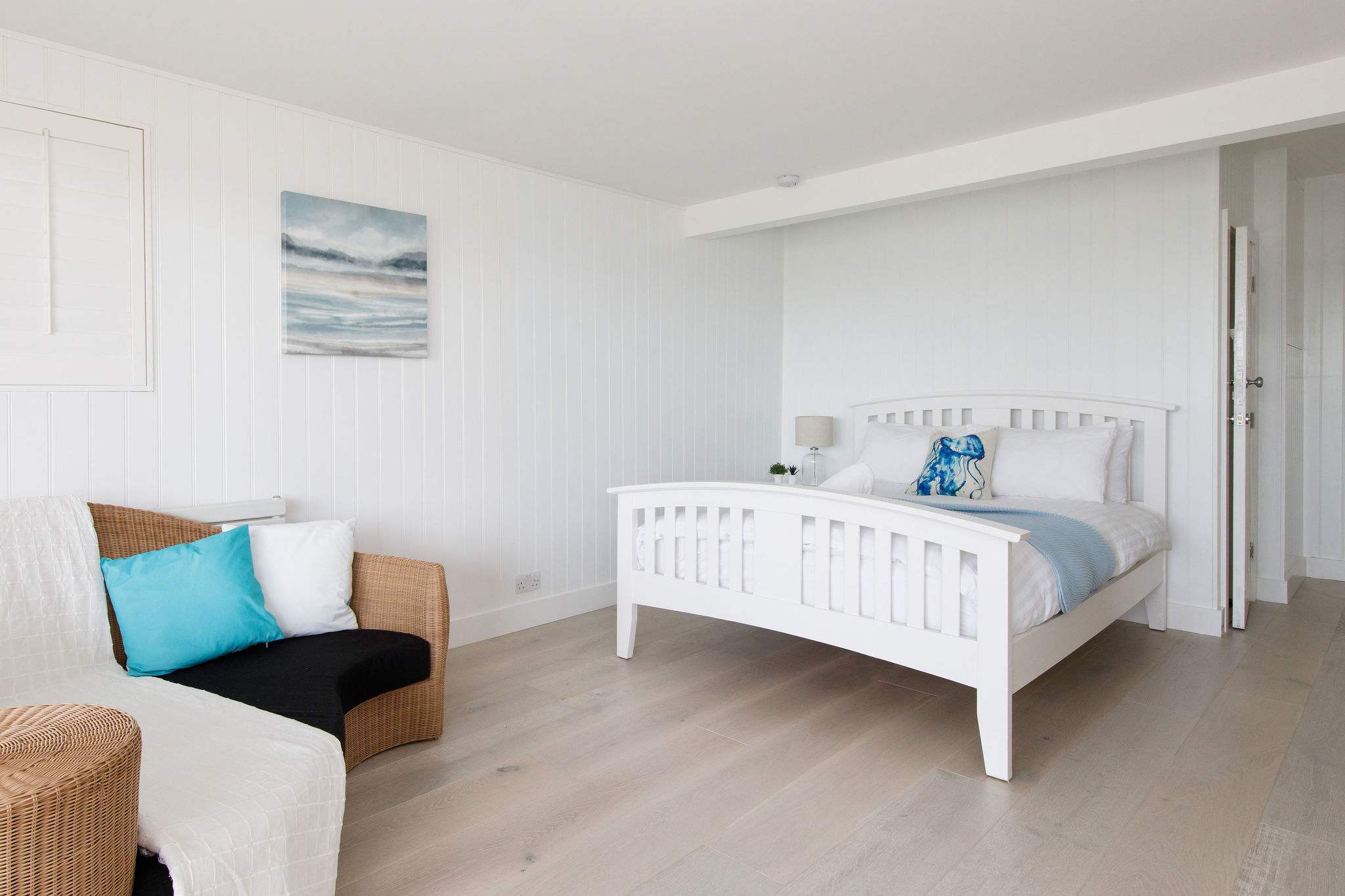 All the bedrooms are gloriously comfortable with plenty of storage space for your belongings.