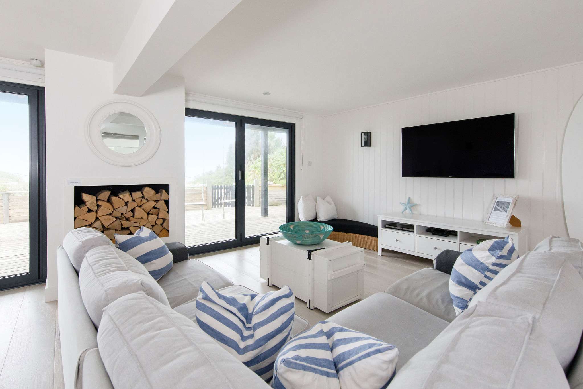 There are large comfy sofas to enjoy. All have comfortable seating on which you can kickback and unwind after a day exploring the area or swimming in the pool.