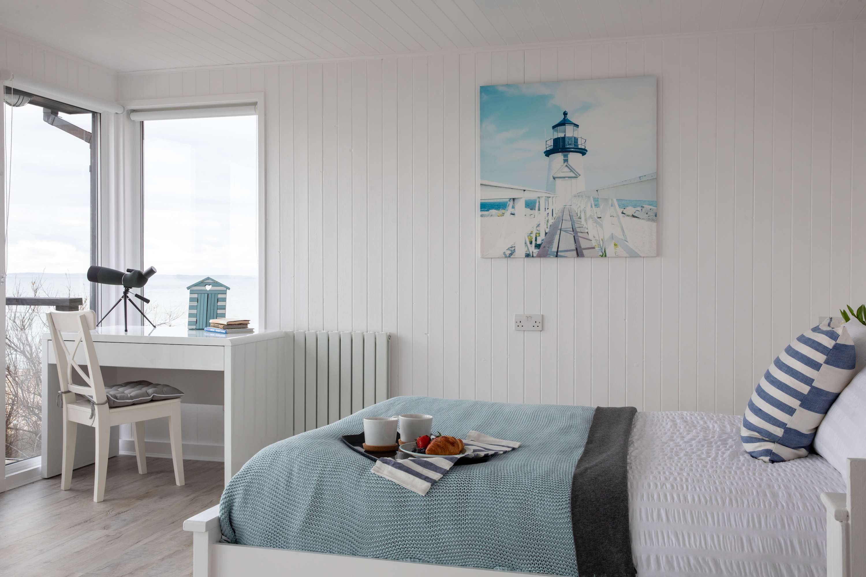 Drink in the amazing views from the first floor bedroom.