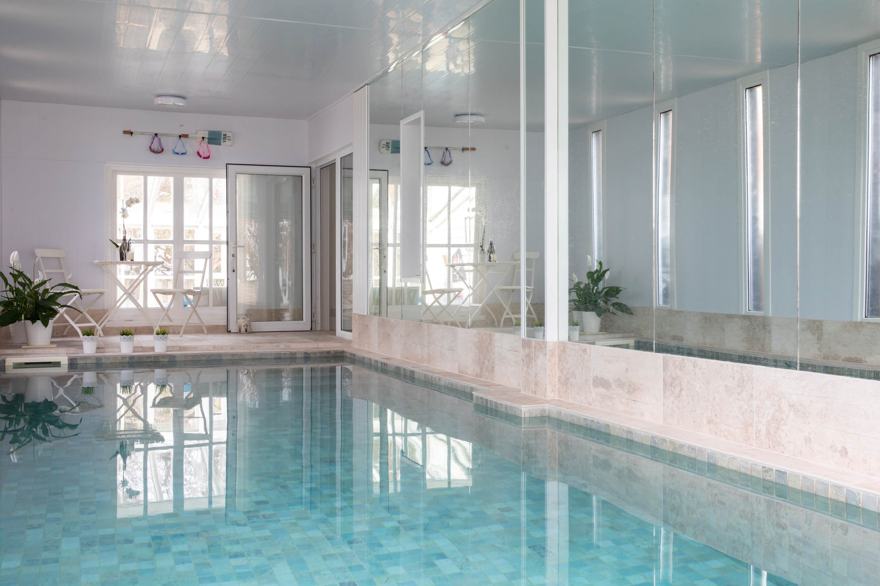 Your very own 25 ft heated swimming pool awaits!