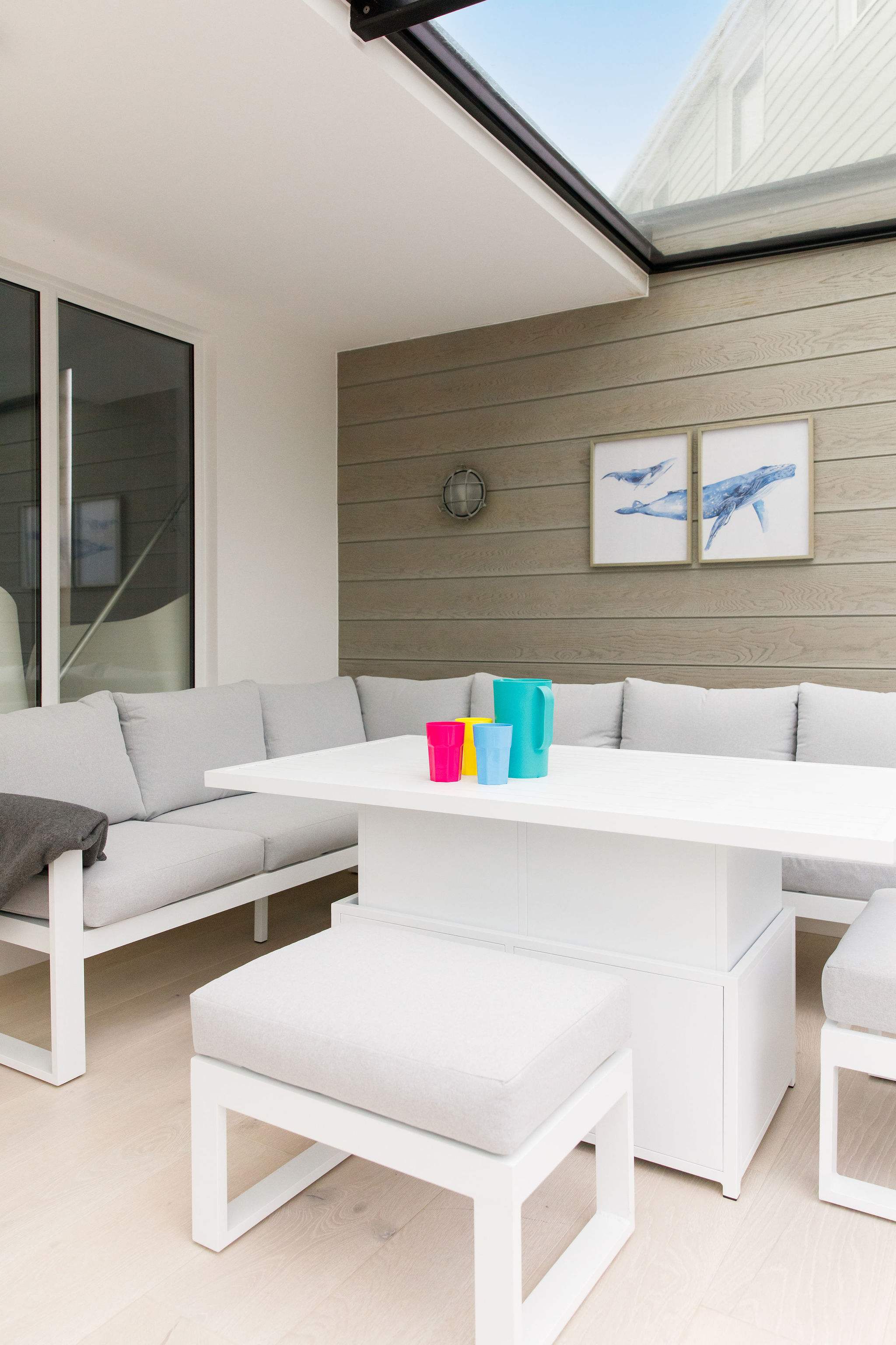 Another seating area, perfect for relaxing away from the crowds