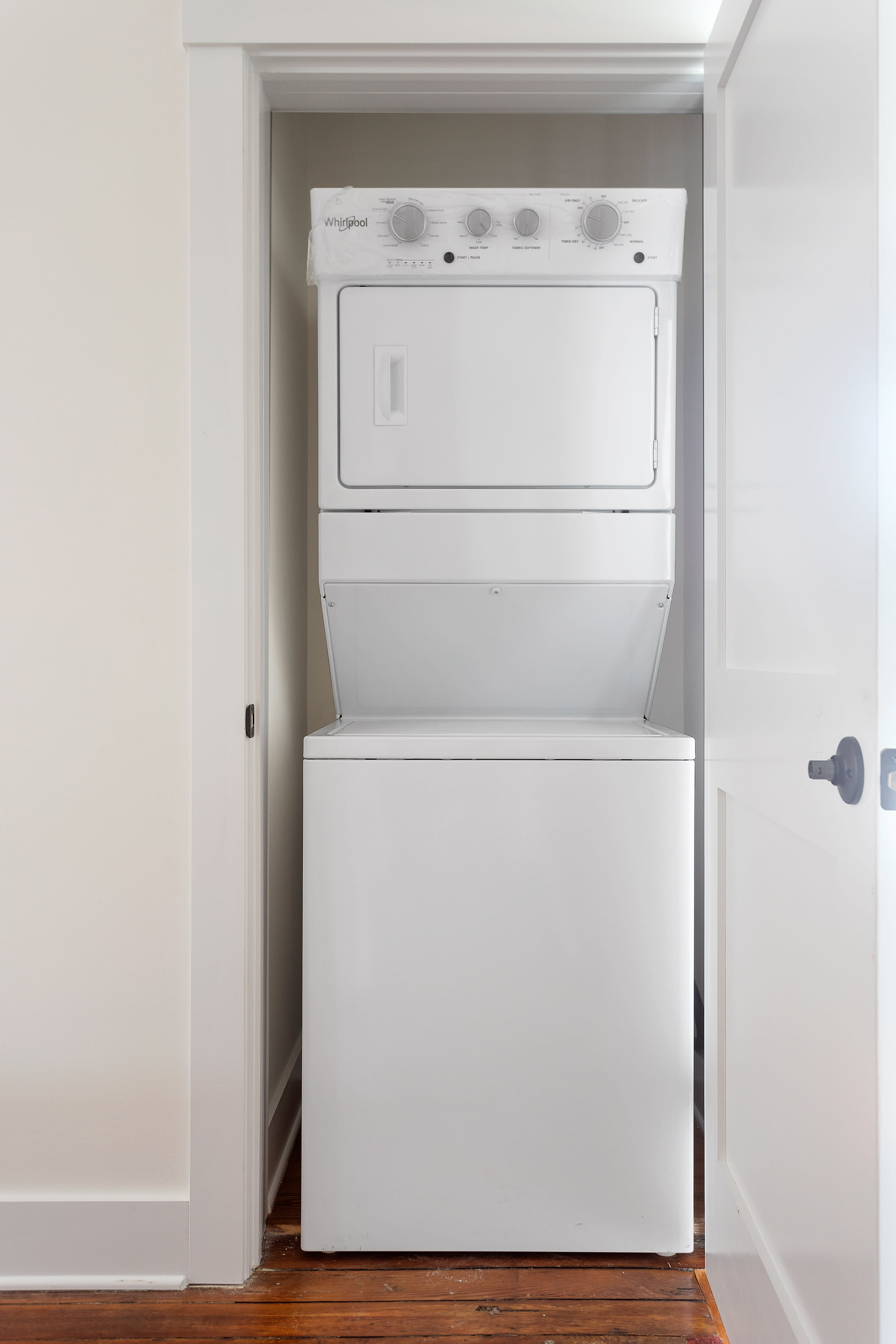 Washer and dryer on the first floor! 