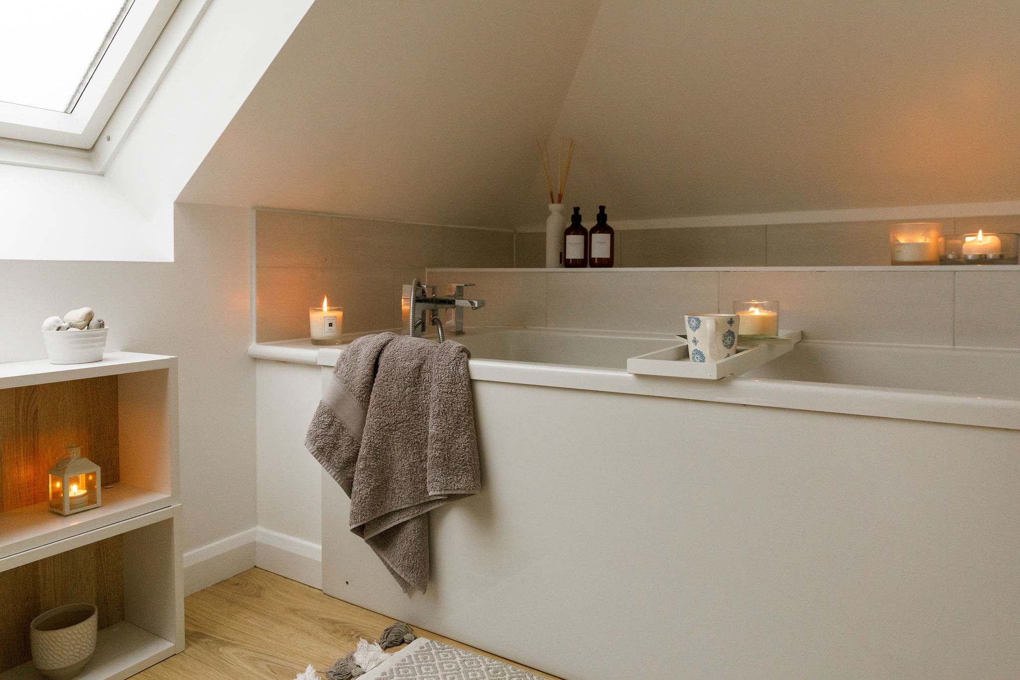 Unwind with a long, hot bath at the end of a busy day exploring the area.