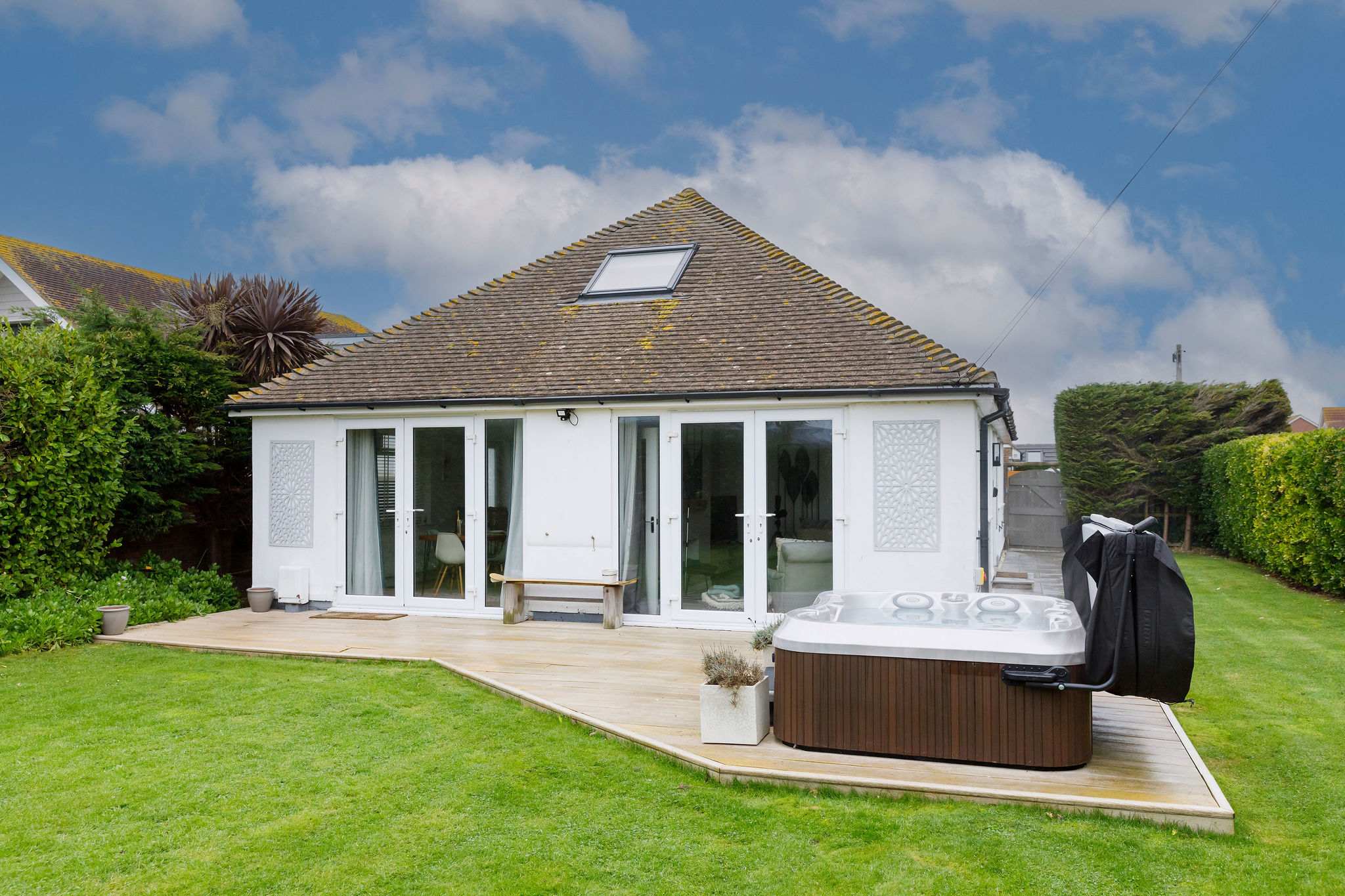 With the beach on your doorstep and a private hot tub waiting for you in the garden, you’ll be perfectly set up for relaxation and adventure alike.